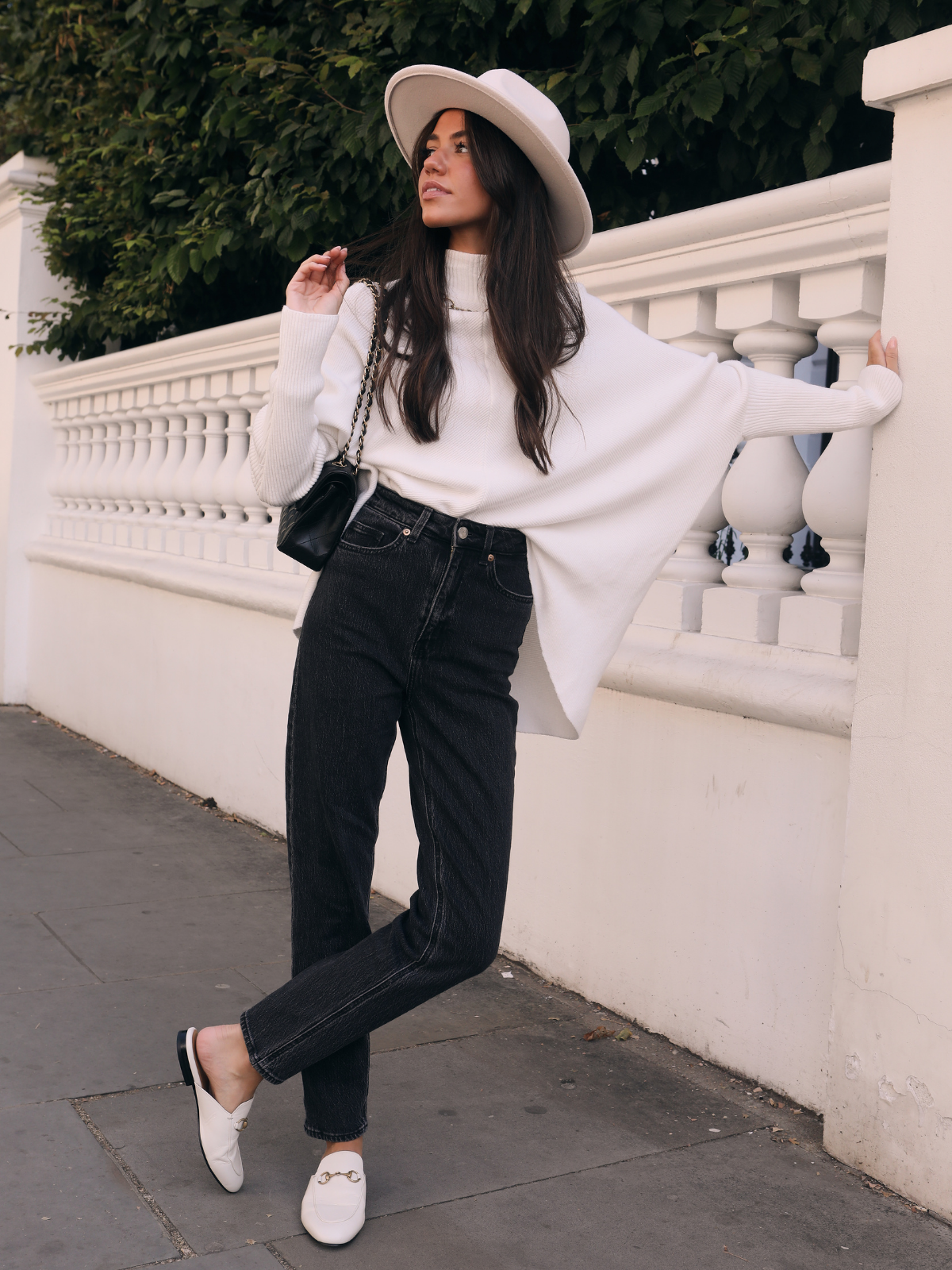 Cream High Neck Knitted Jumper | Hope Knitted Jumper / Ivory