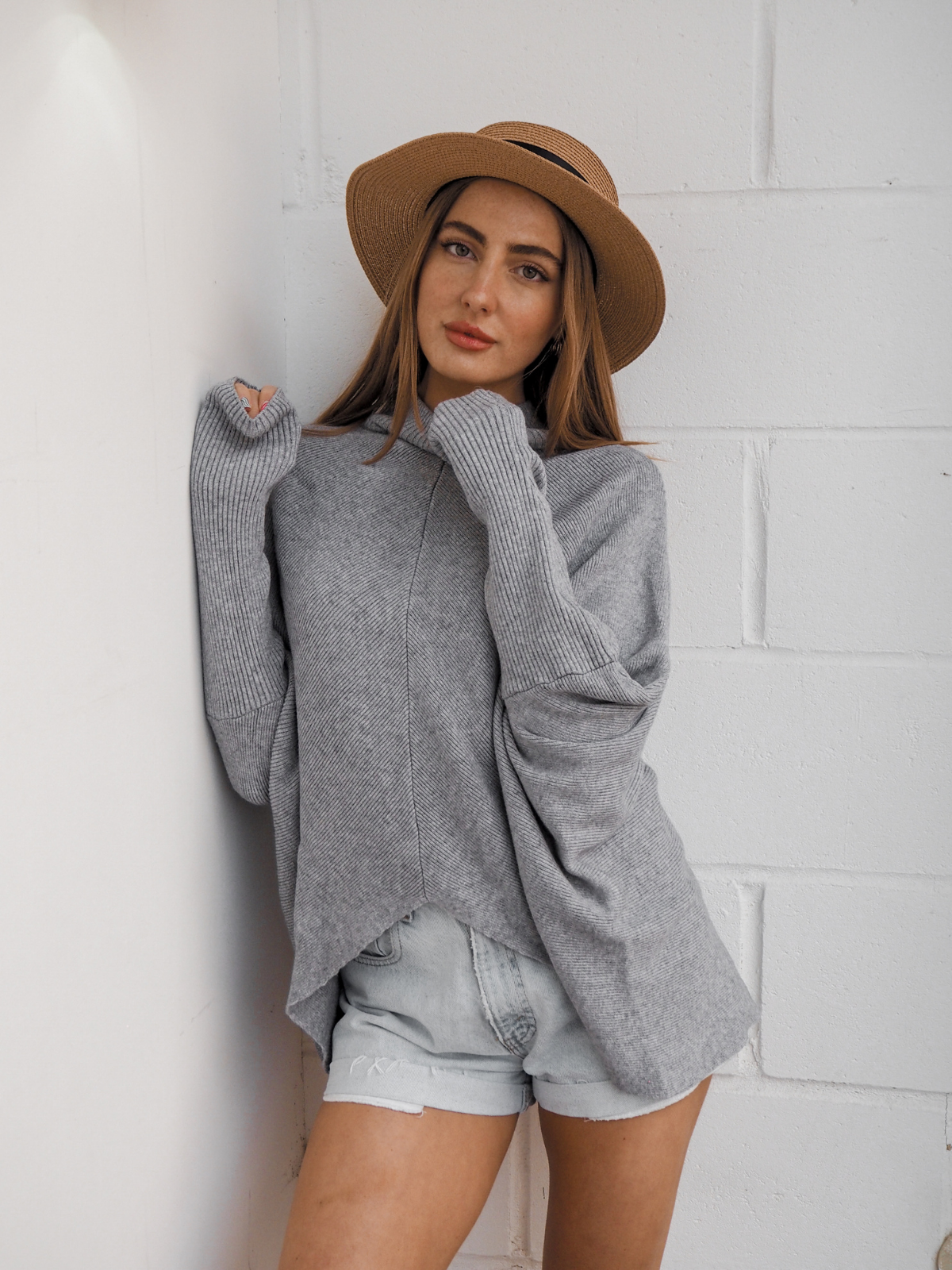 Mykonos Personalised Ribbon Panama Hat / Black