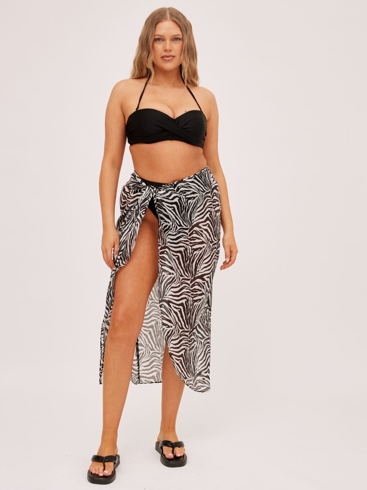 Zebra Print Sarong
