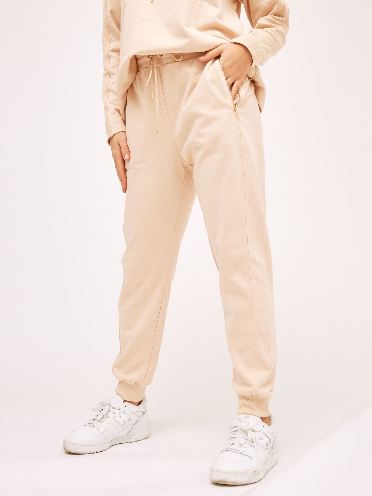 Rae Neutral Rib Detail Jogger