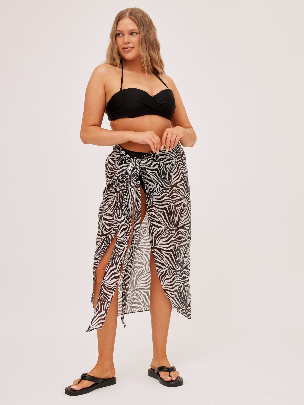 Zebra Print Sarong