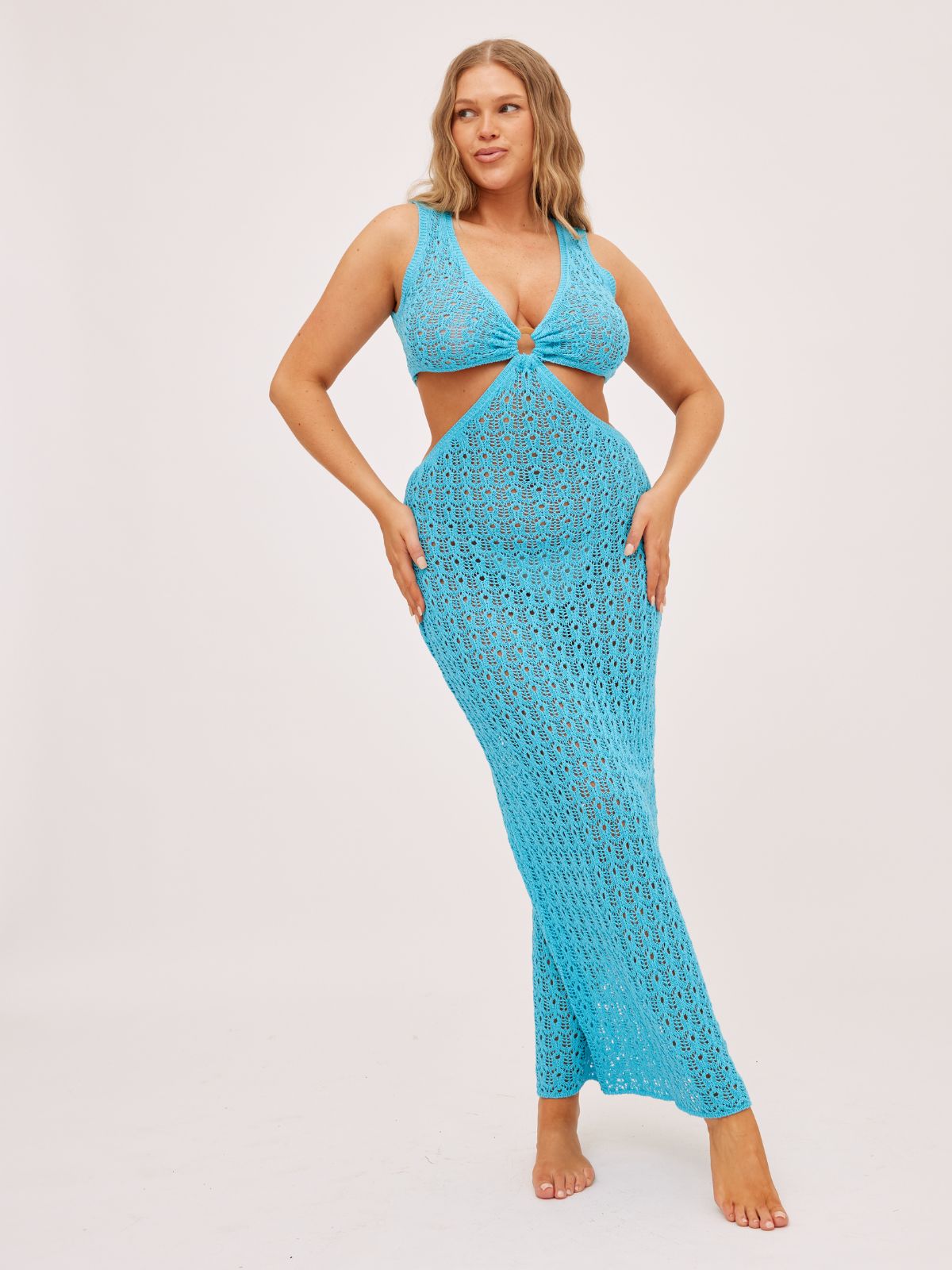 Blue Beach Dress