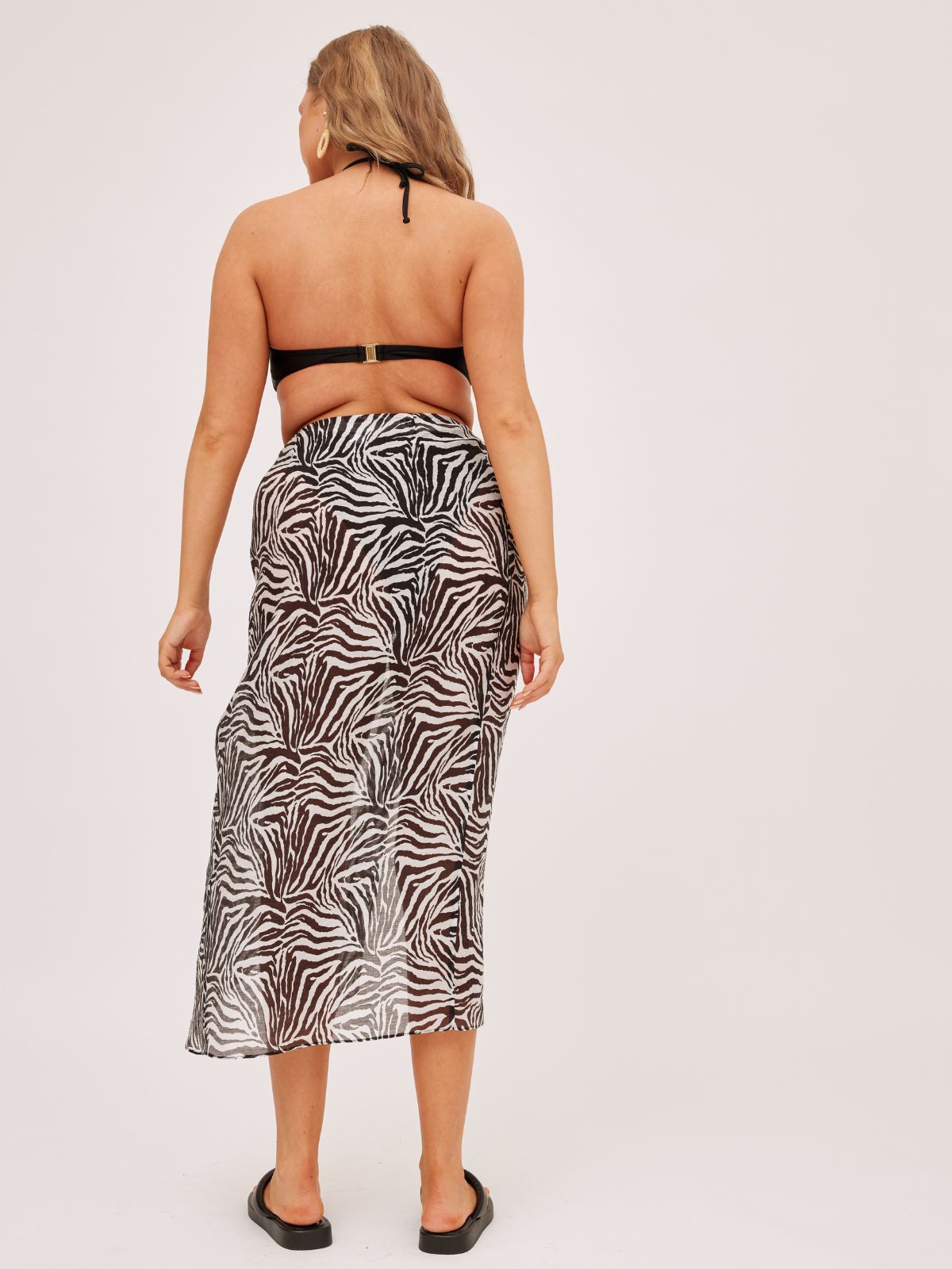 Zebra Print Sarong