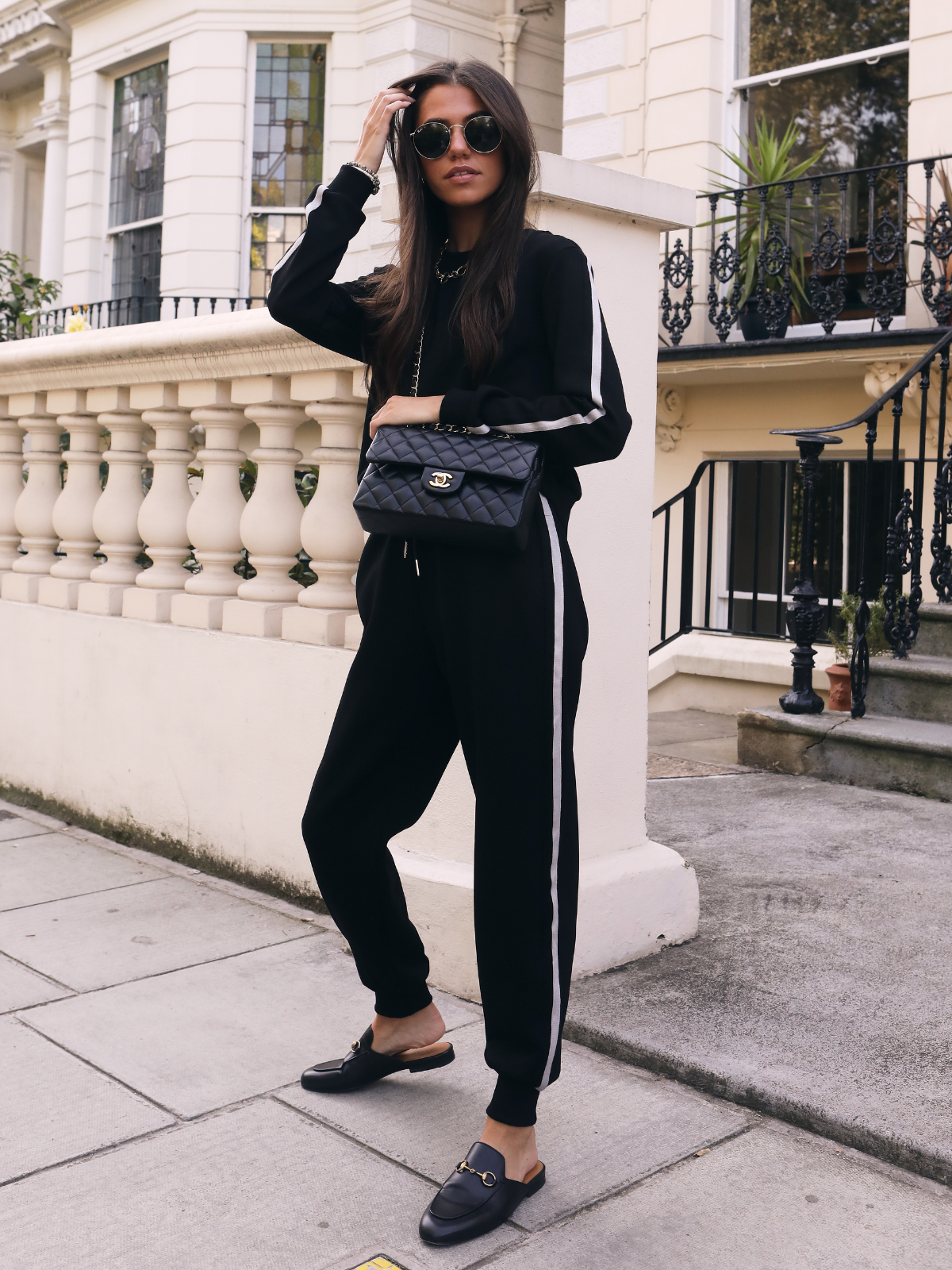 Remi Black Stripe Sweater
