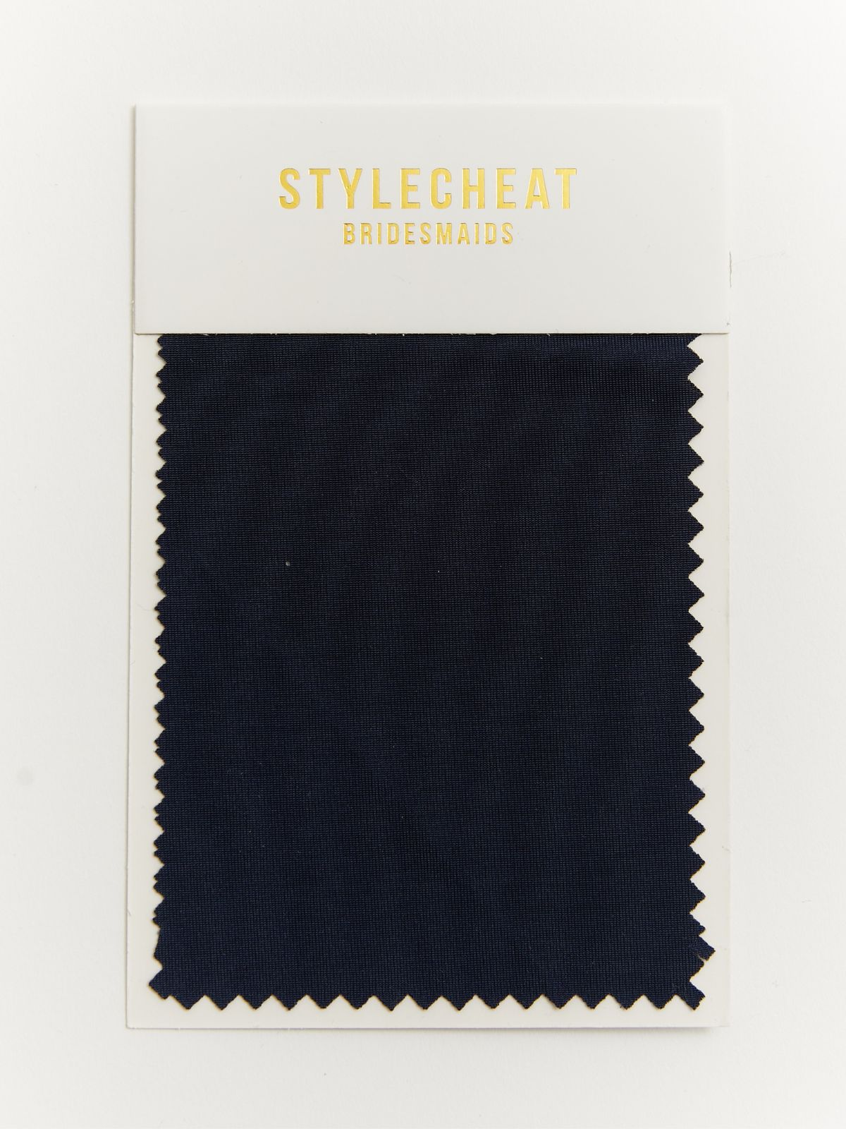 Luxe Jersey Bridesmaid Swatch / Navy
