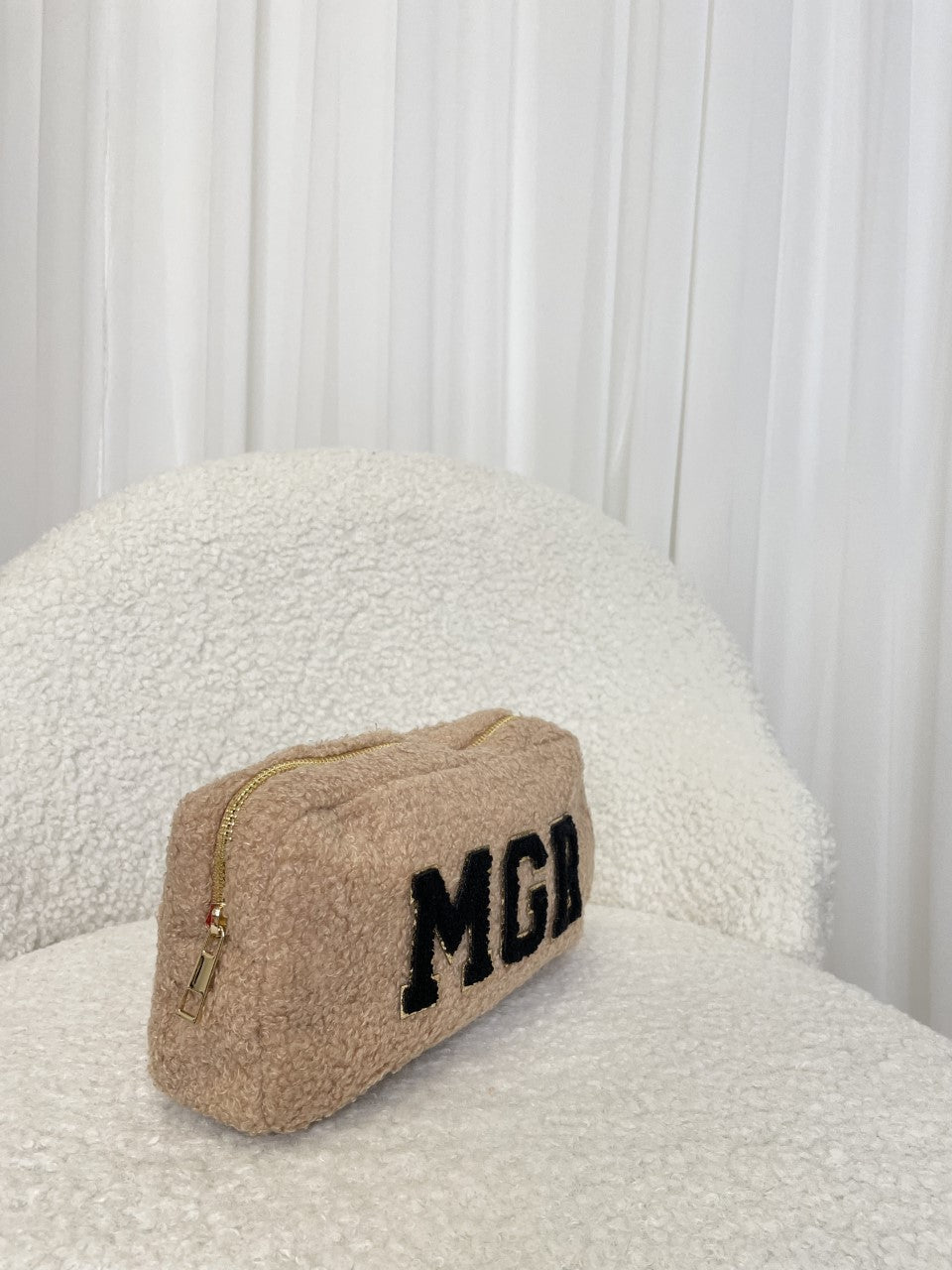 Personalised Pouch in Teddy