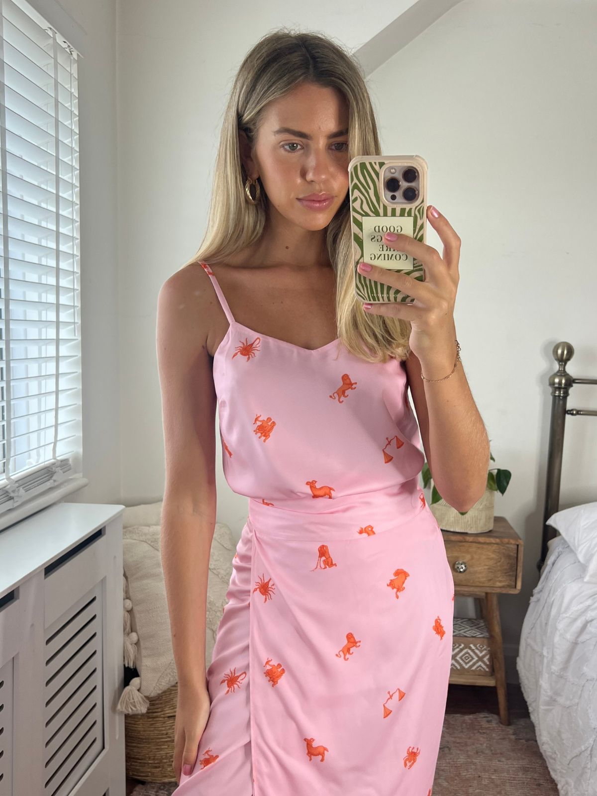 Zodiac Print Cami Top