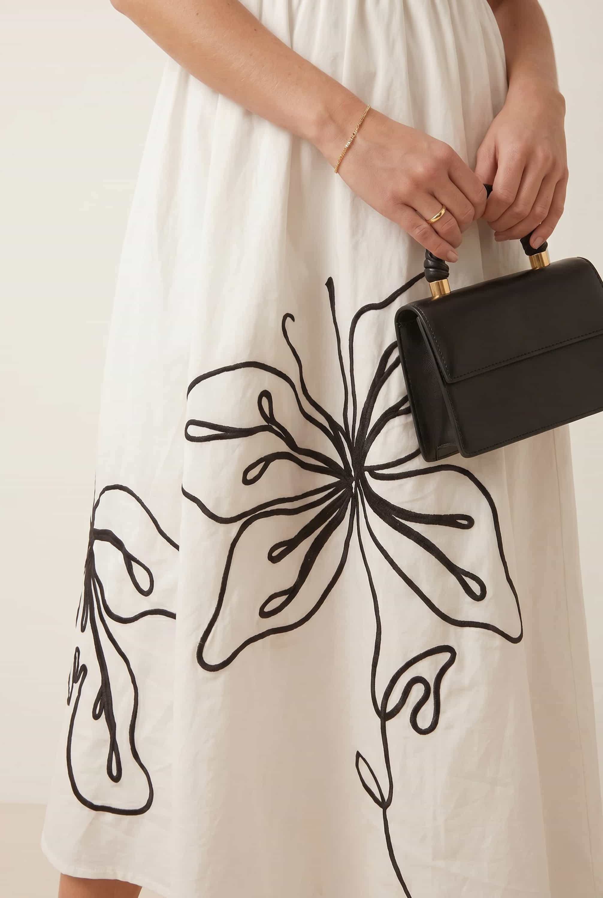 Mono Embroidered 2in1 Dress