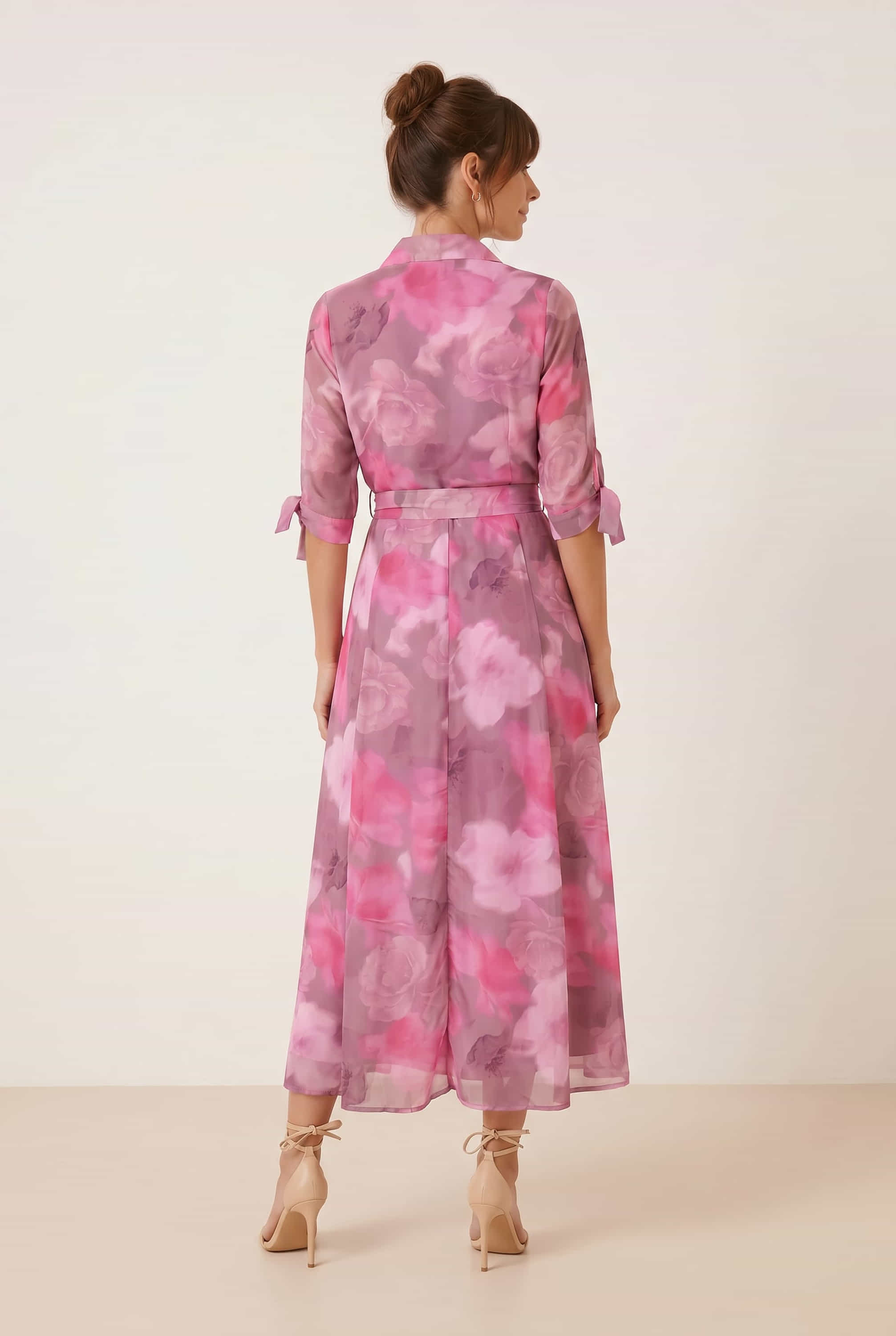 Pink Daphne Shirt Dress