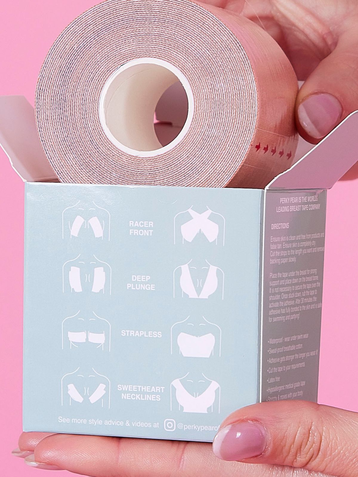 Perky Pear DIY Breast Lift Tape / Black