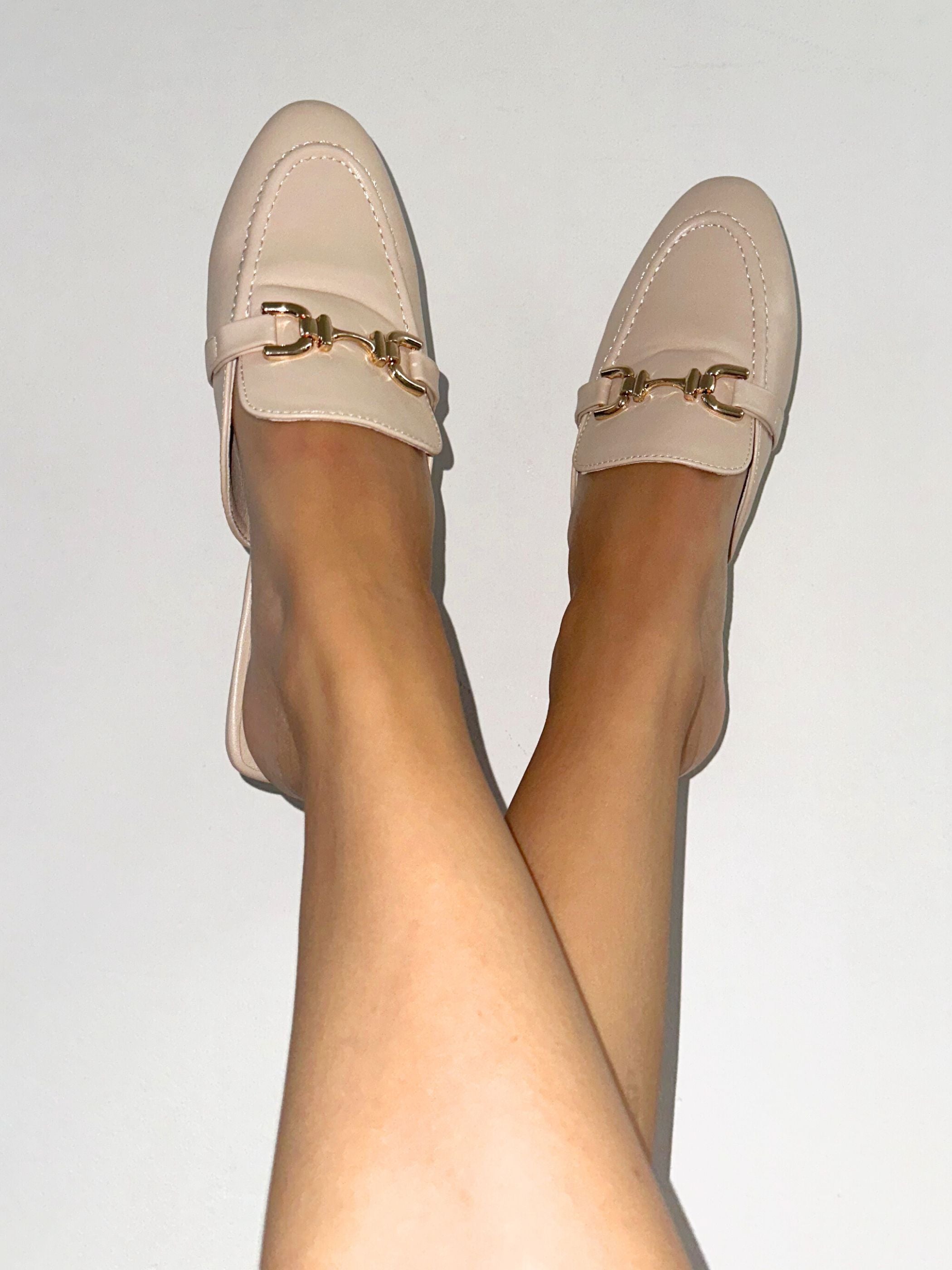 Kyro Slip on Loafer / Nude