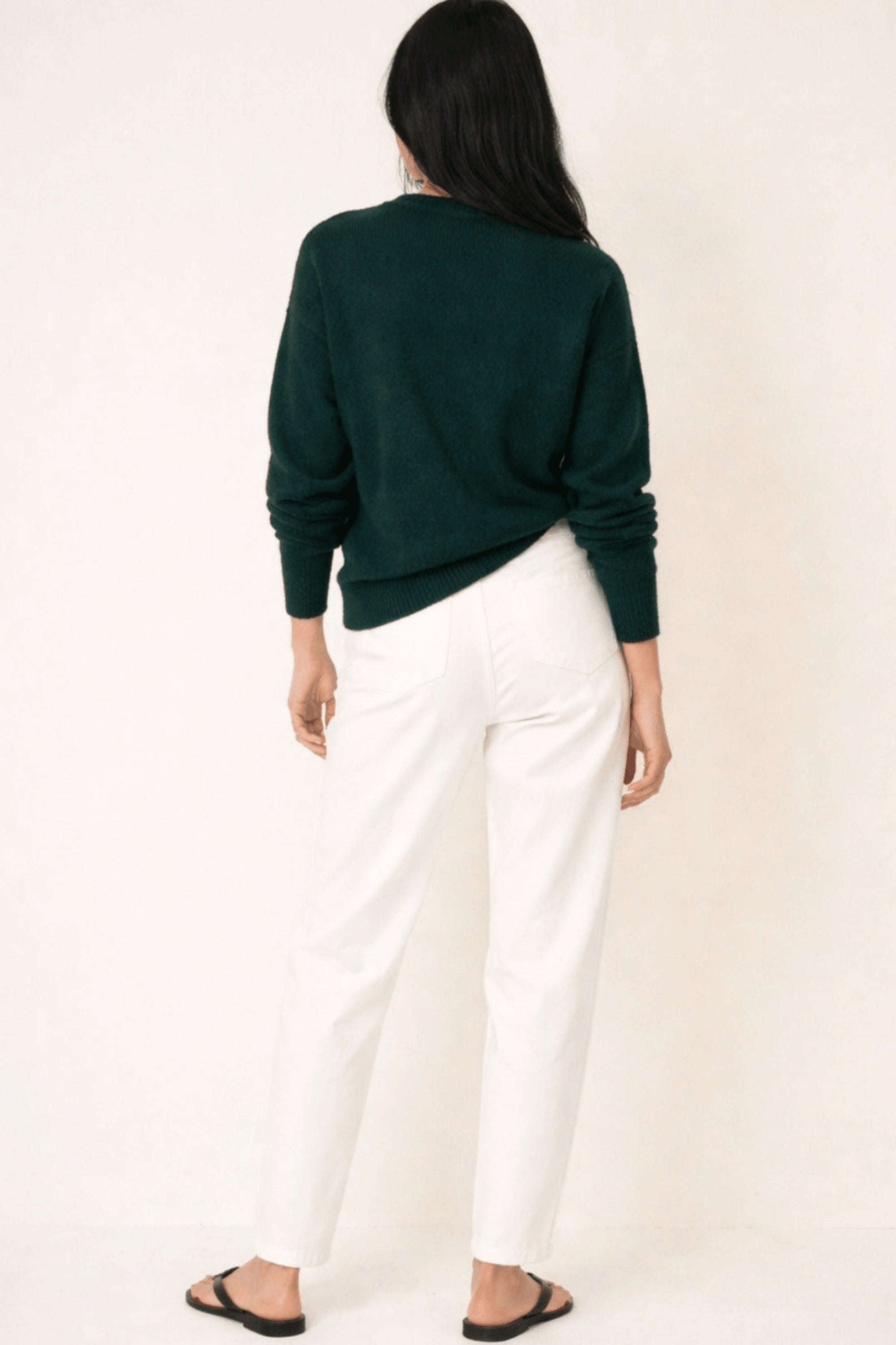 Heart Jumper - Green - Style Cheat