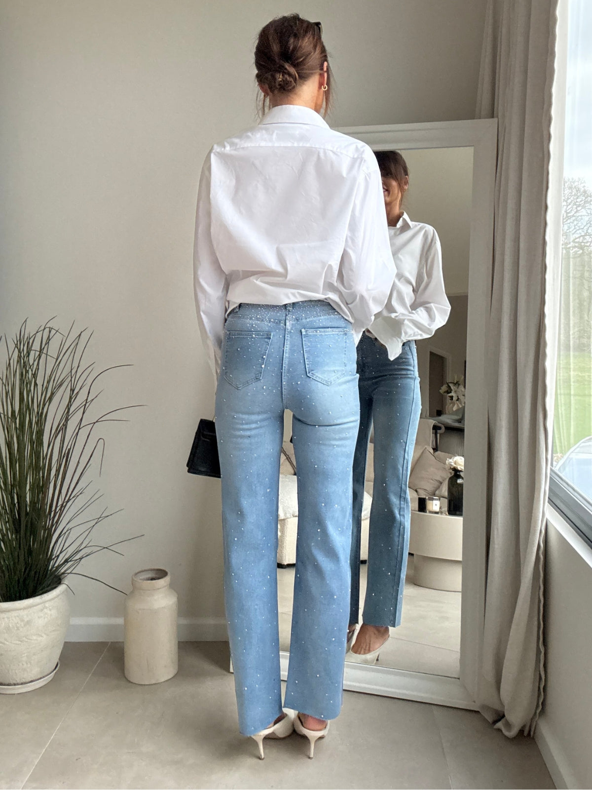 Embellished Hotfix Jean