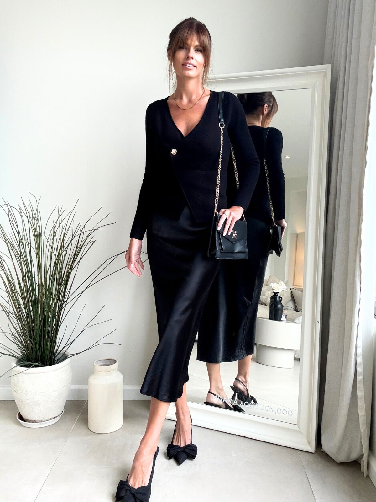 2 in 1 woman fashion knitted dress Few Moda | Nicole Knit Dress