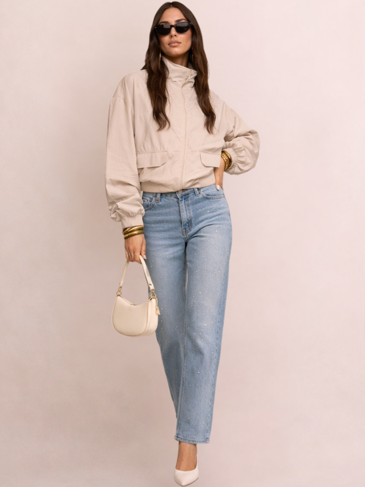 Embellished Hotfix Jean