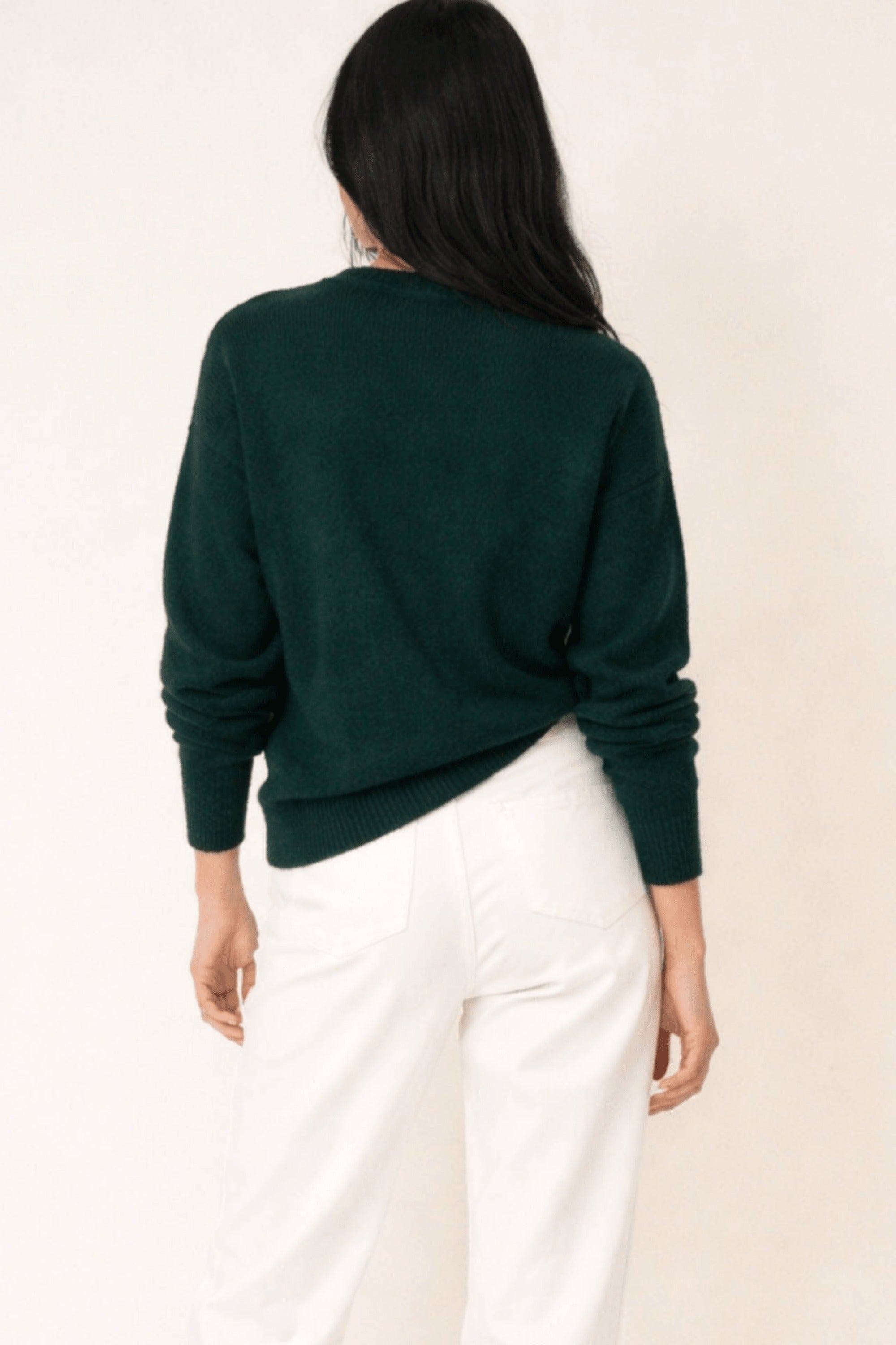 Heart Jumper - Green - Style Cheat