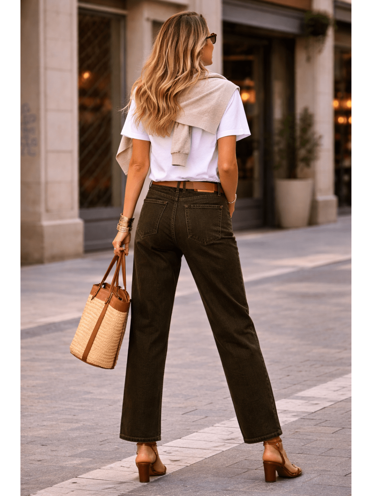 Khaki Barel Jean - Style Cheat