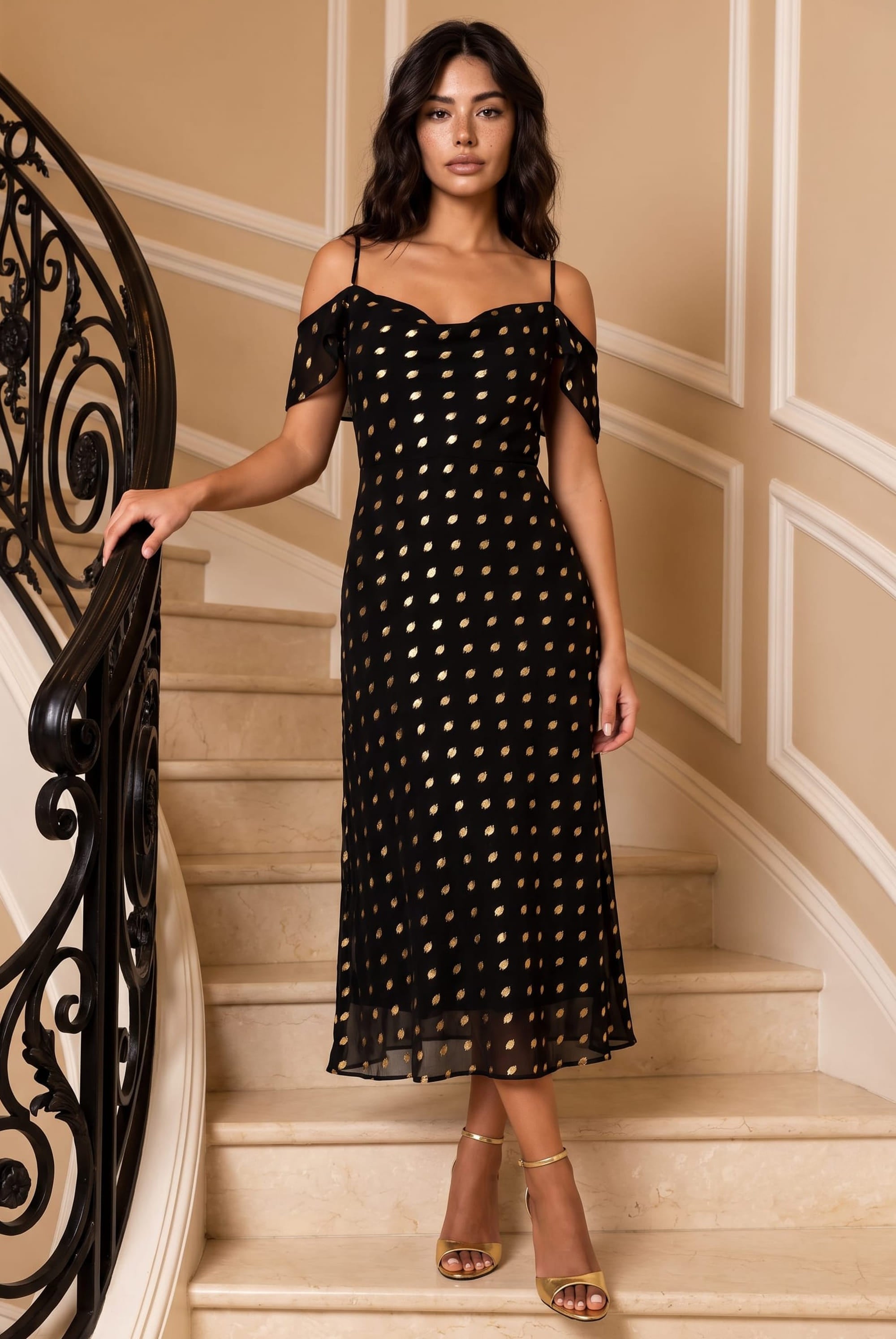 Brylee Dress in Black