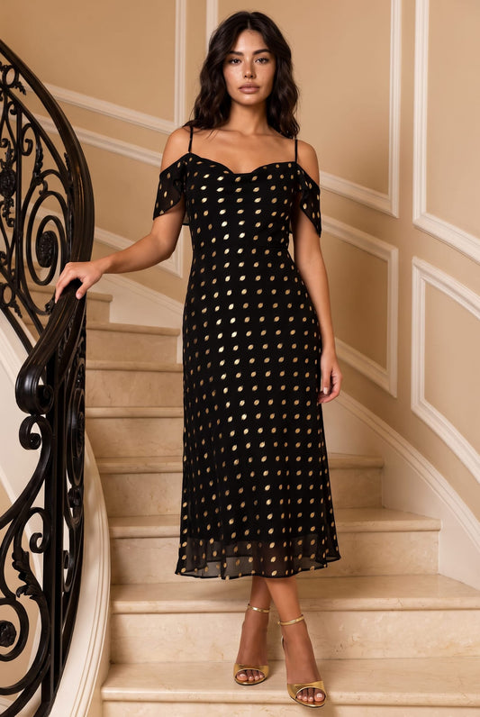 Brylee Dress in Black