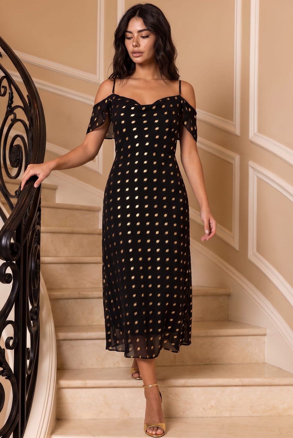 Brylee Dress in Black