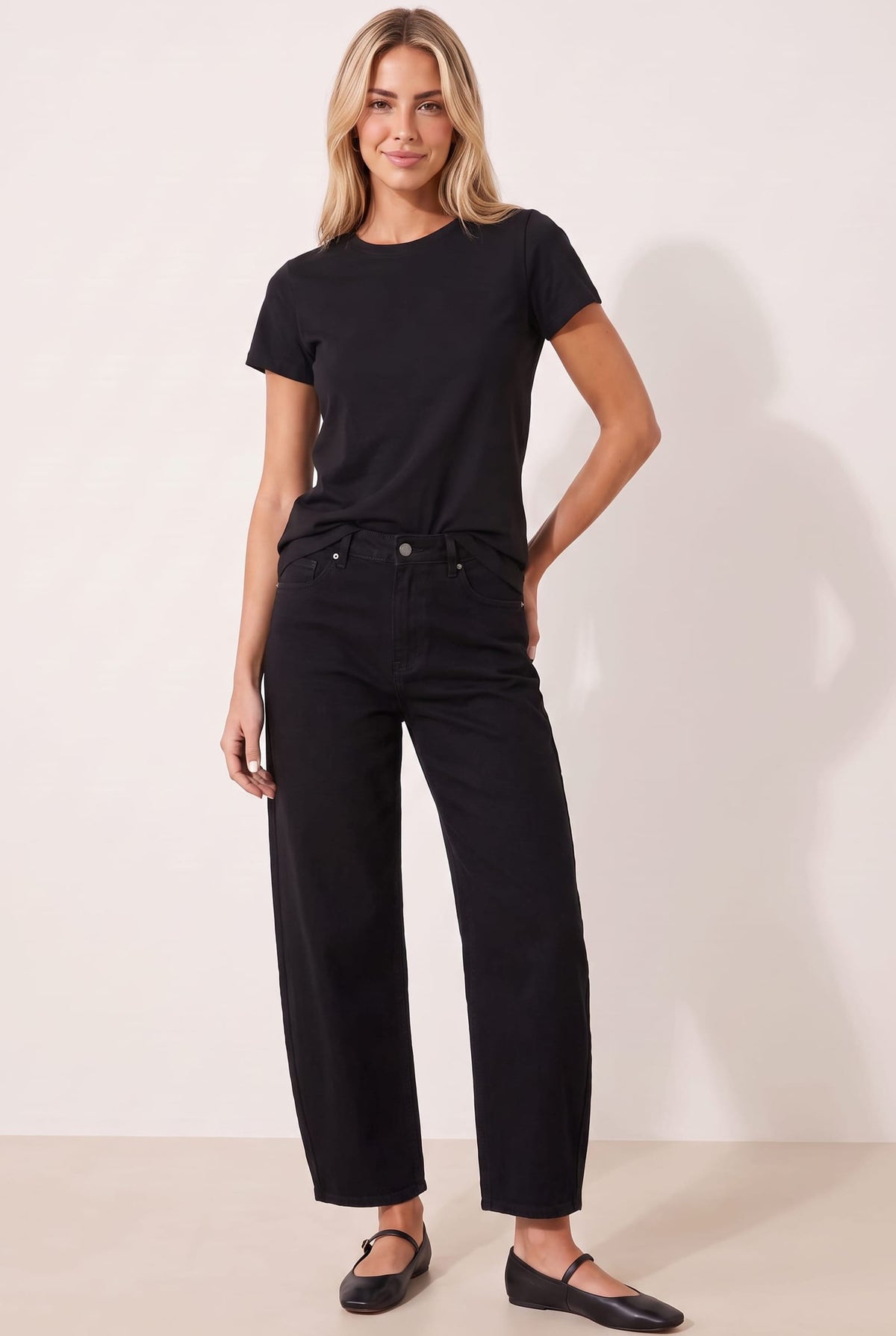 Black Barel Jean