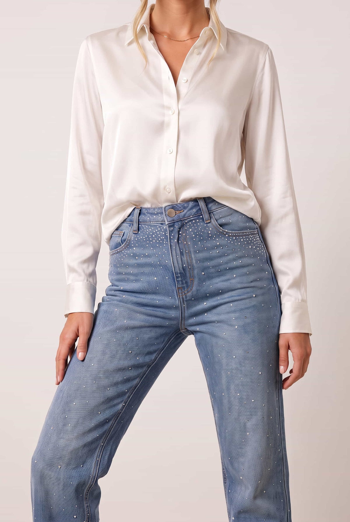 Embellished Hotfix Jean