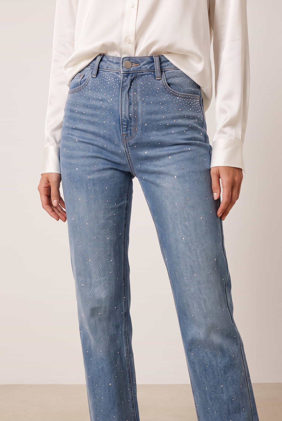 Embellished Hotfix Jean