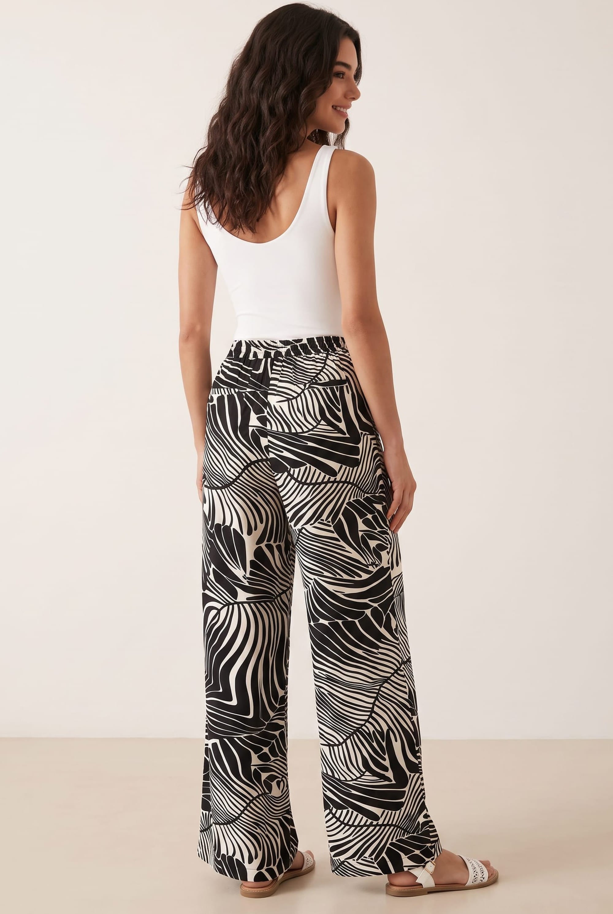 Mono Print Trouser