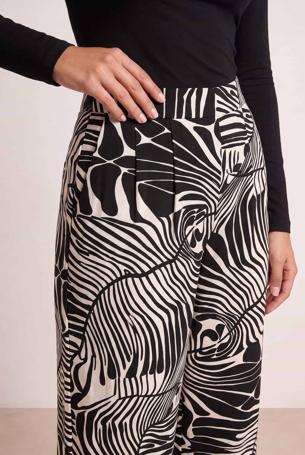 Mono Print Trouser