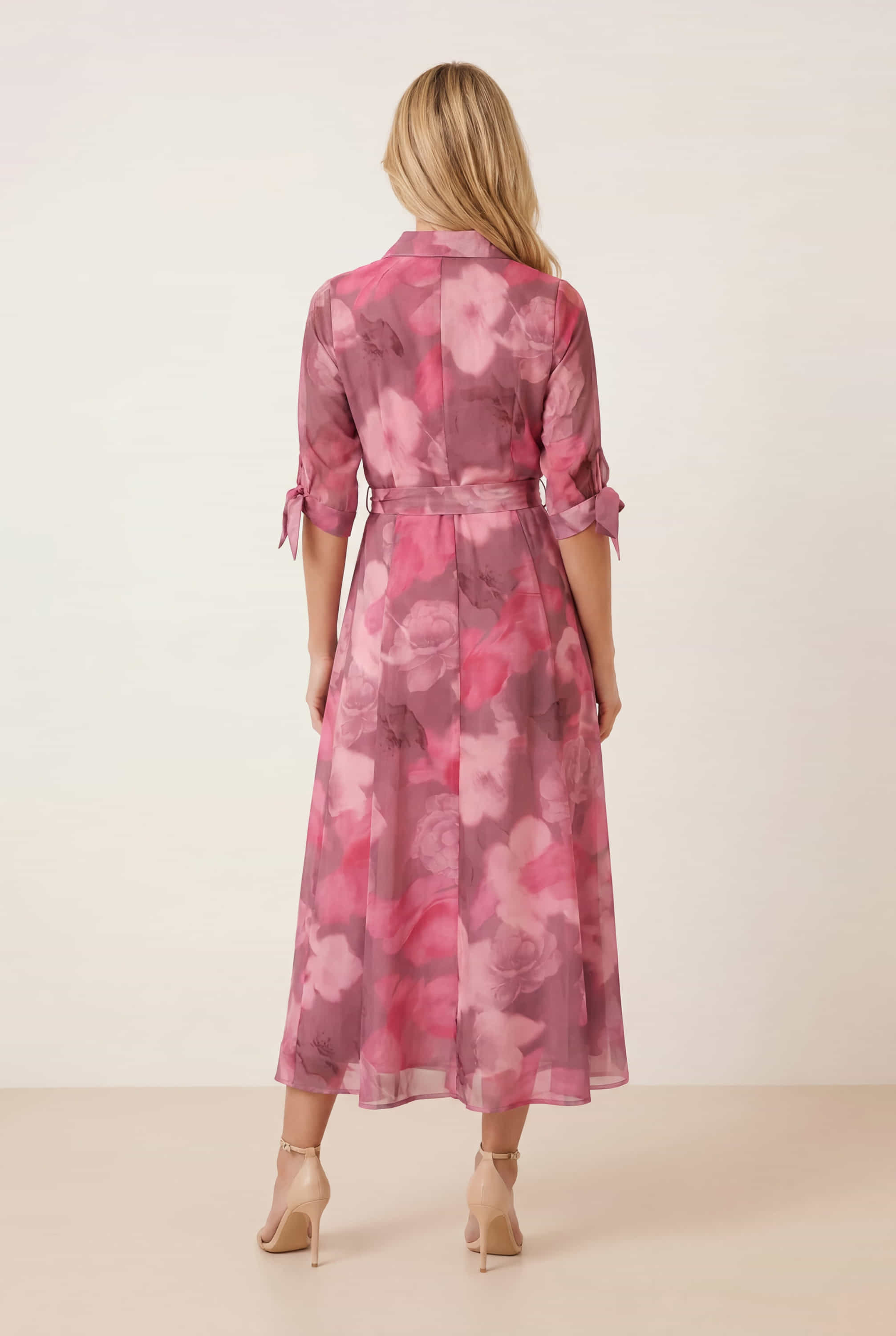 Pink Daphne Shirt Dress