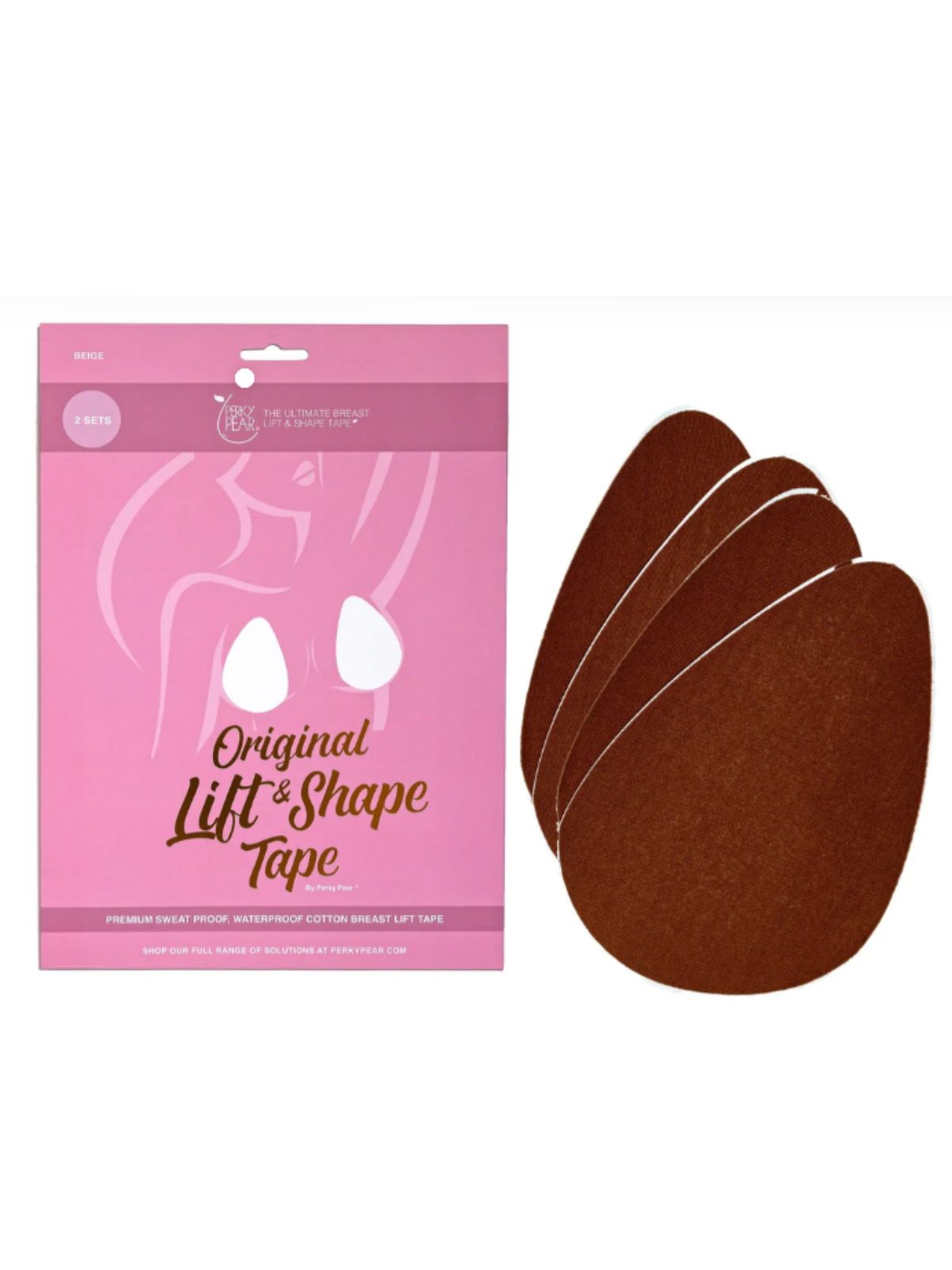 Original Lift and Shape Tape by Perky Pear / Brown