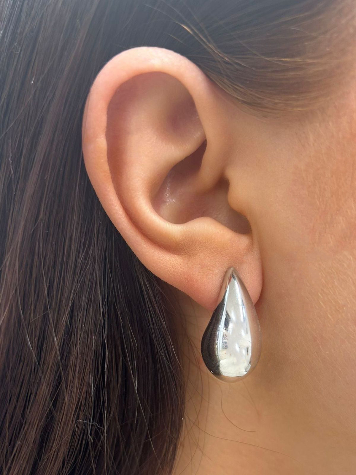 Droplet Earrings / Silver