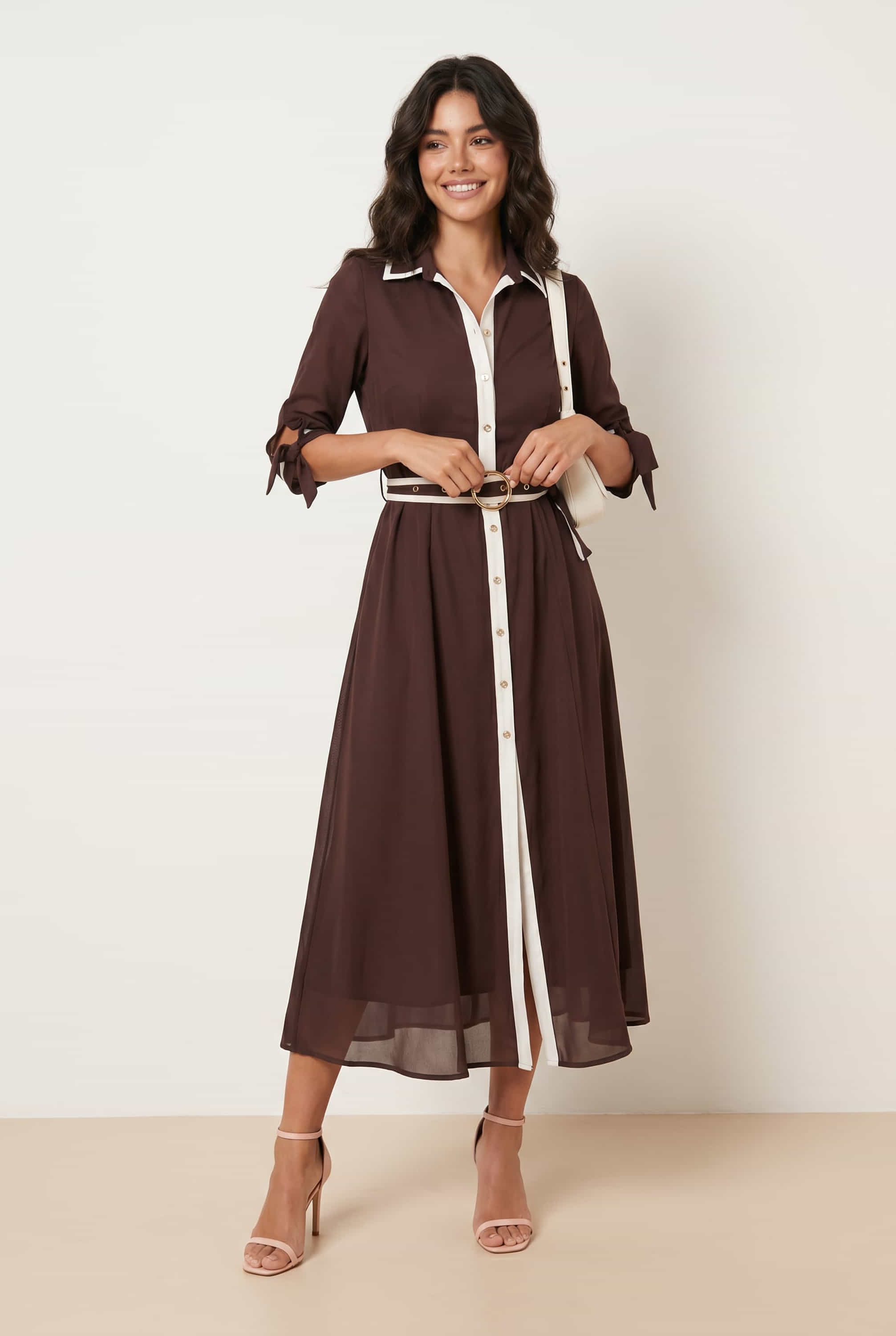 toni long sleeved pleated maxi dress Toni Long Sleeved Pleated Maxi Dress – Style Cheat