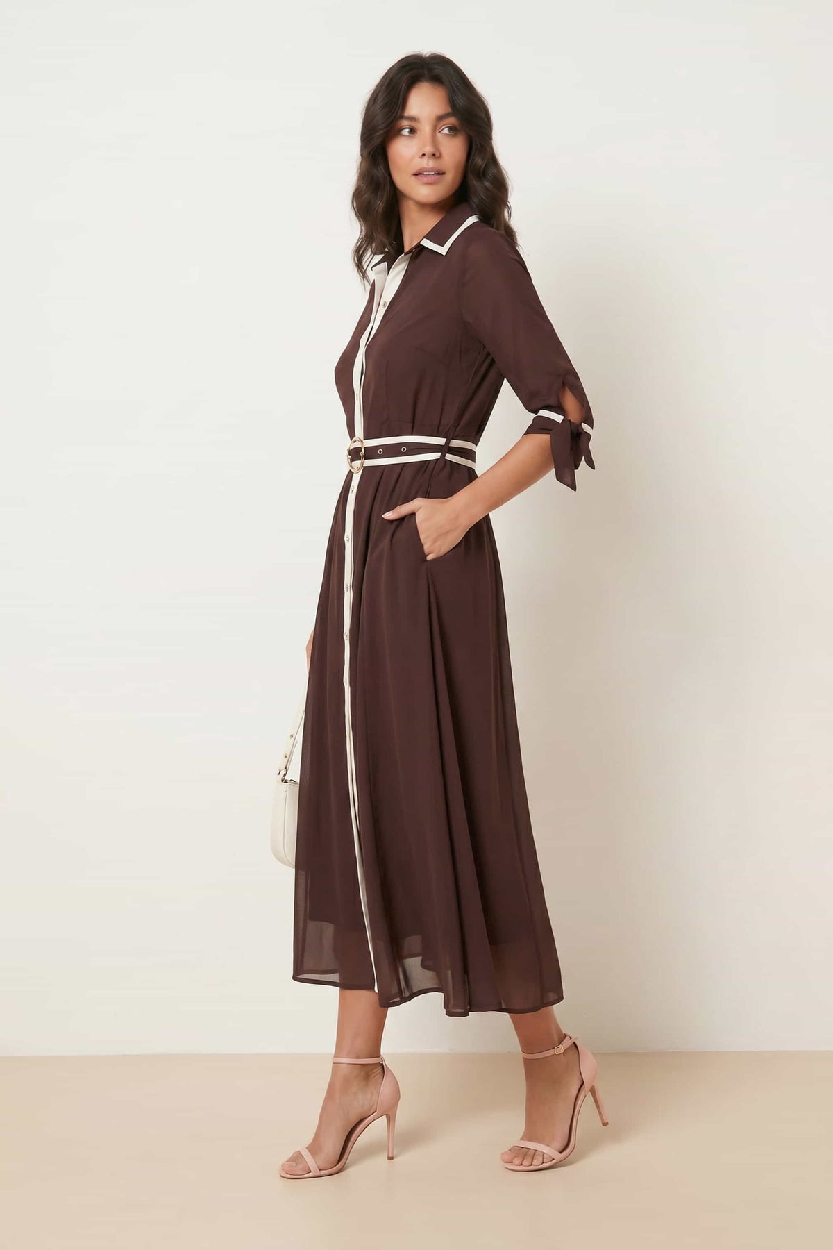 Tipped Daphne Dress