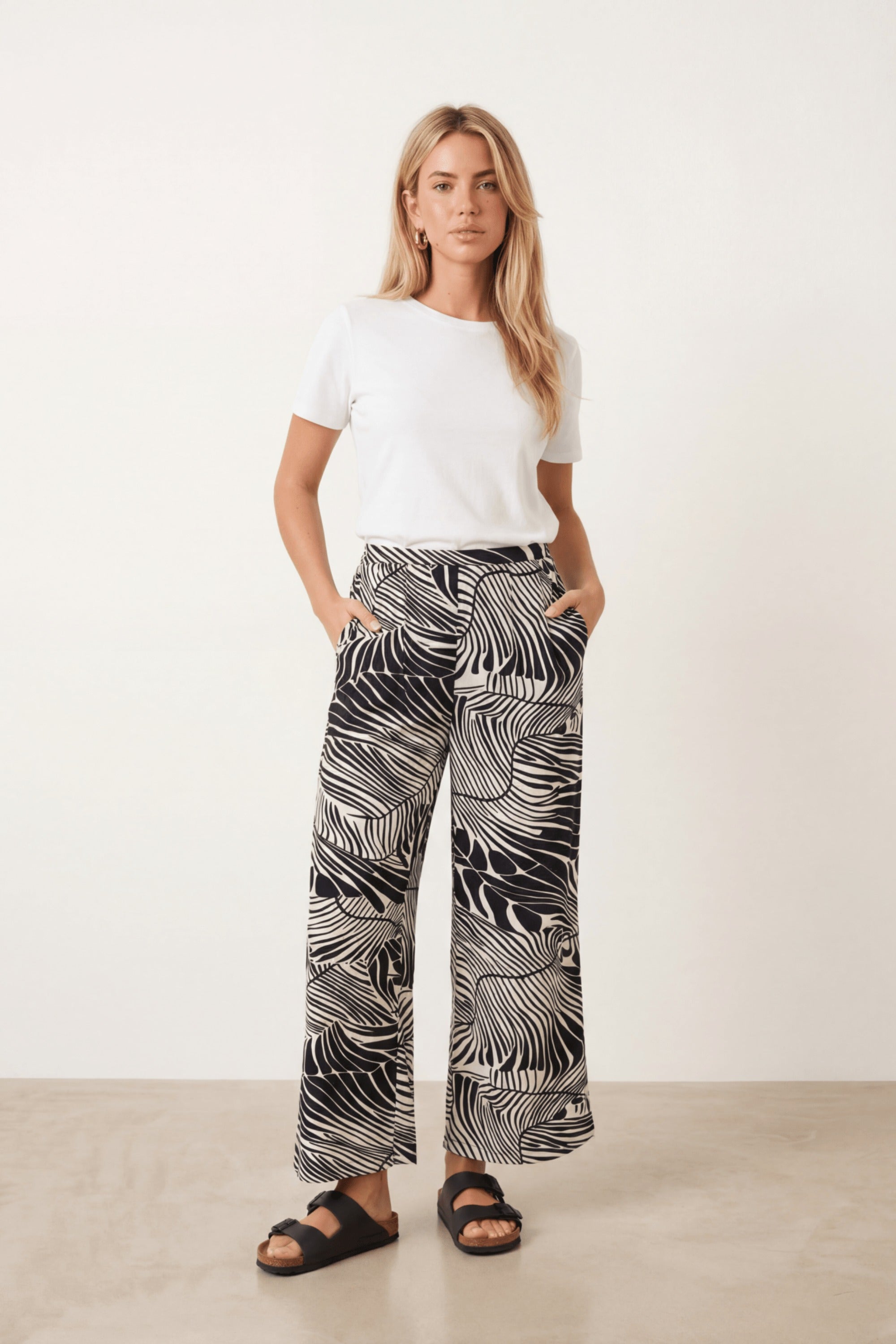 Mono Print Trouser - Style Cheat