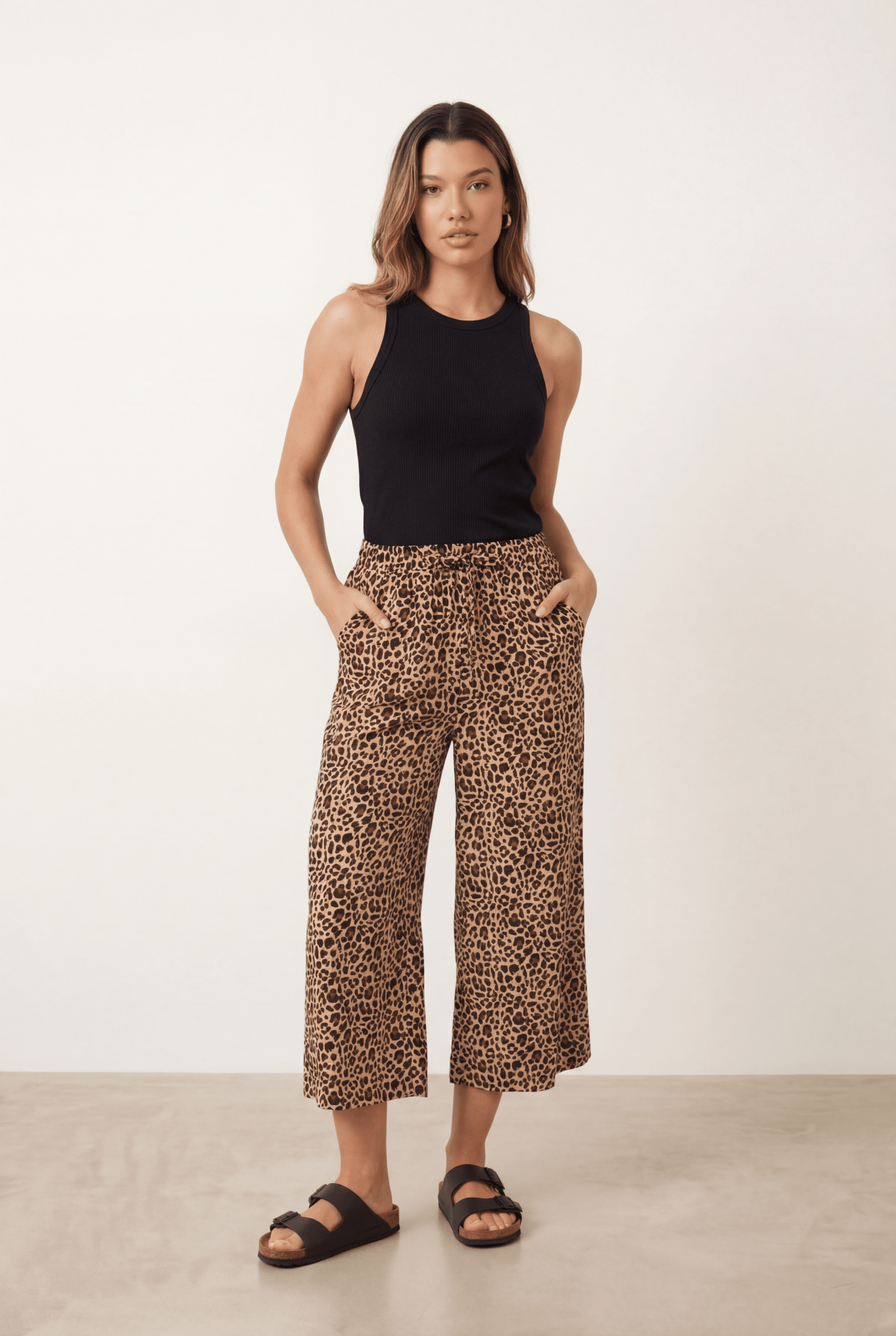Animal Printed Trousers - Style Cheat