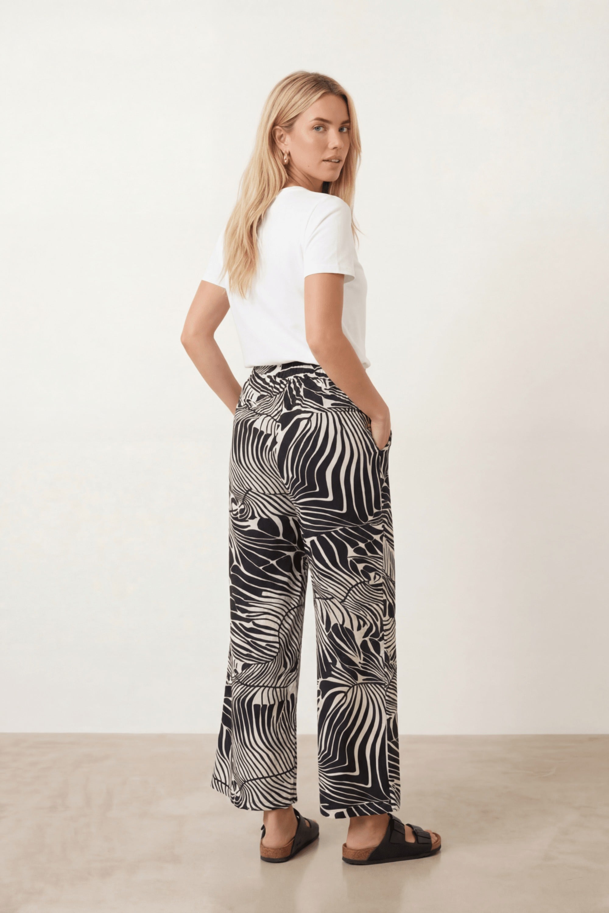 Mono Print Trouser - Style Cheat