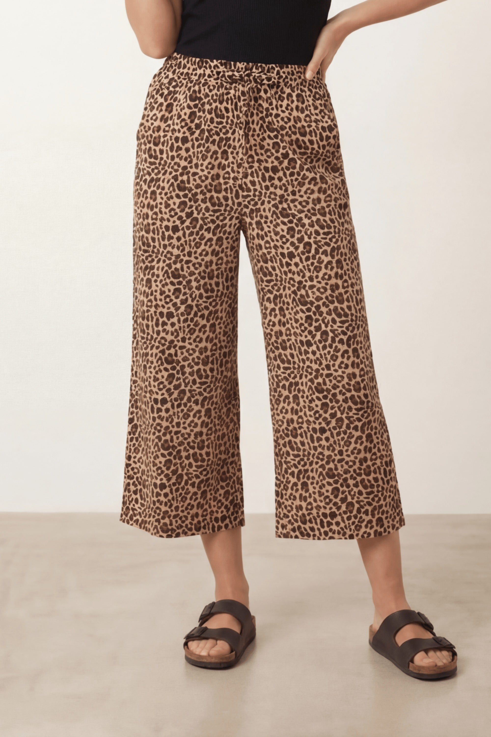 Animal Printed Trousers - Style Cheat