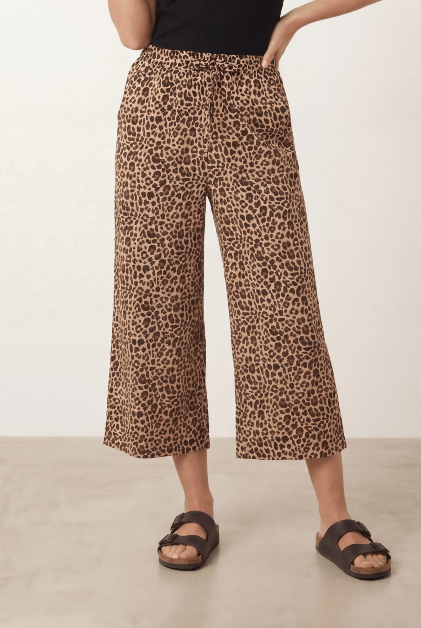 Animal Printed Trousers - Style Cheat