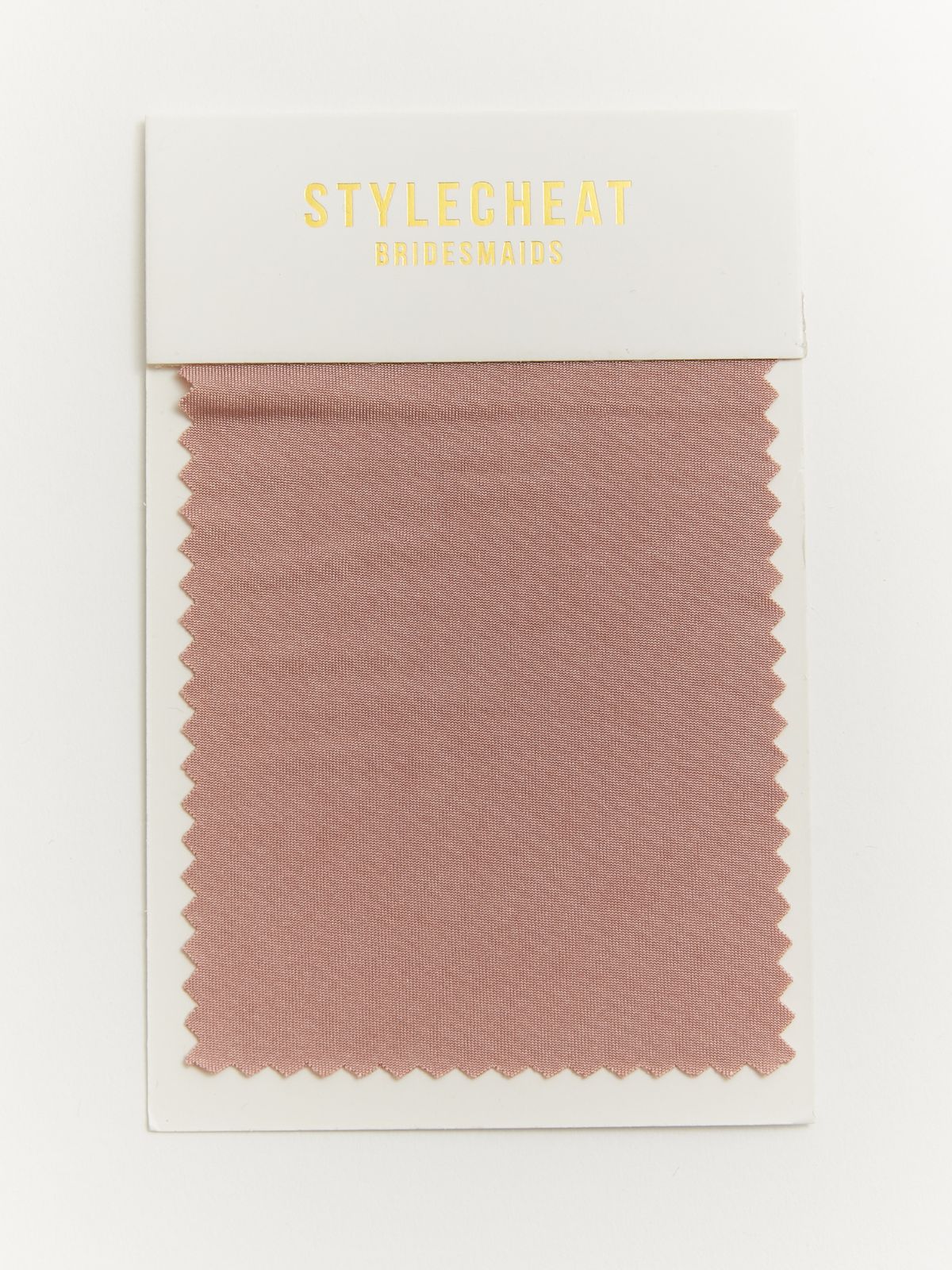 Luxe Jersey Bridesmaid Swatch / Blush