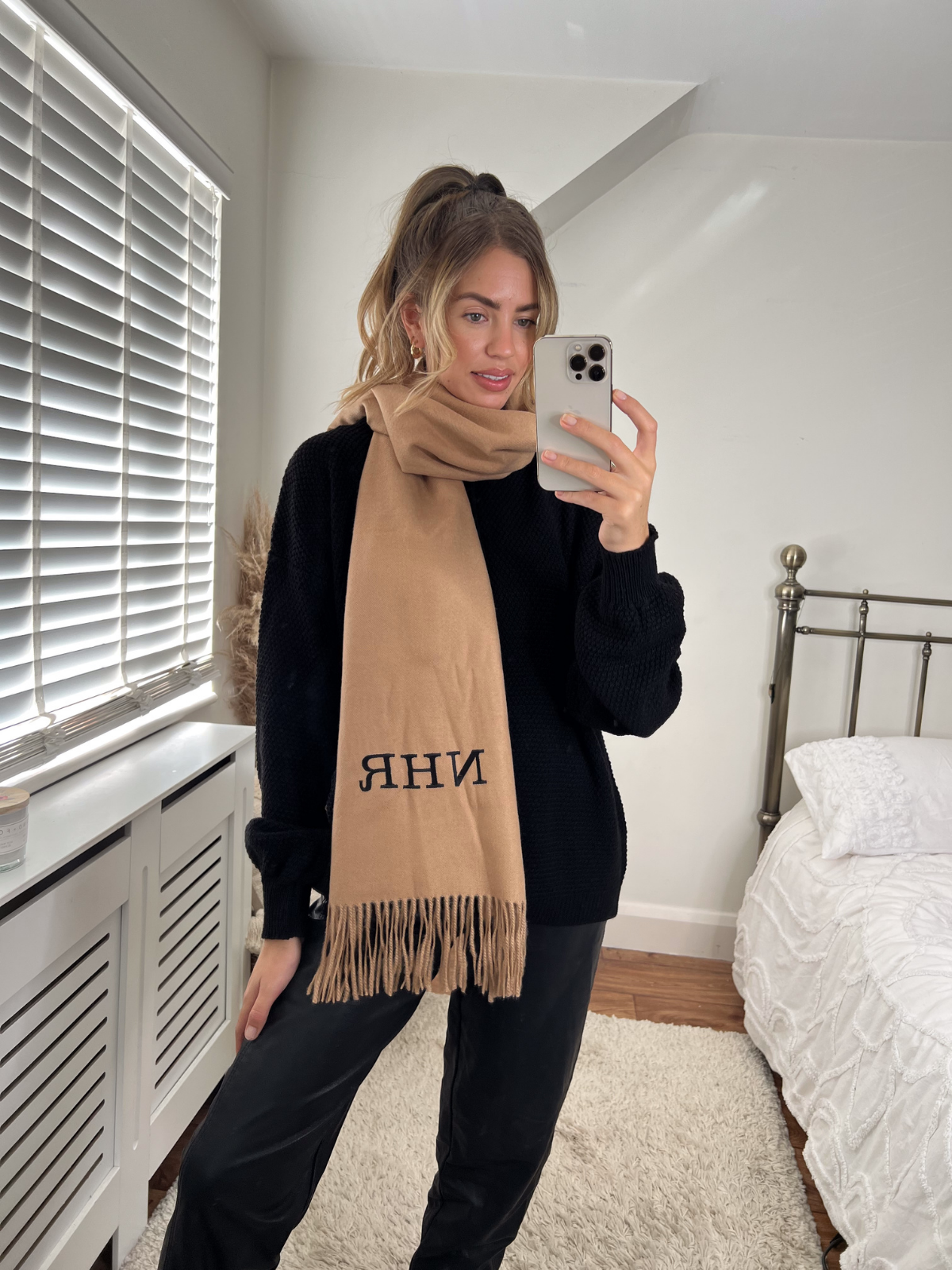Personalised scarf outlet