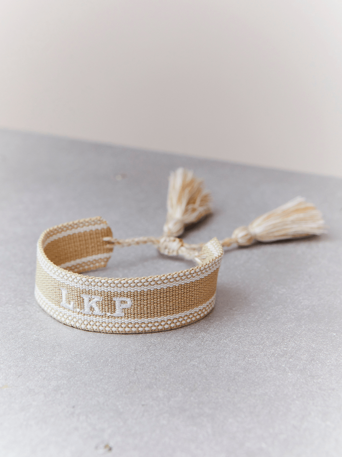 Santorini Personalised Mocha Bracelet - Style Cheat