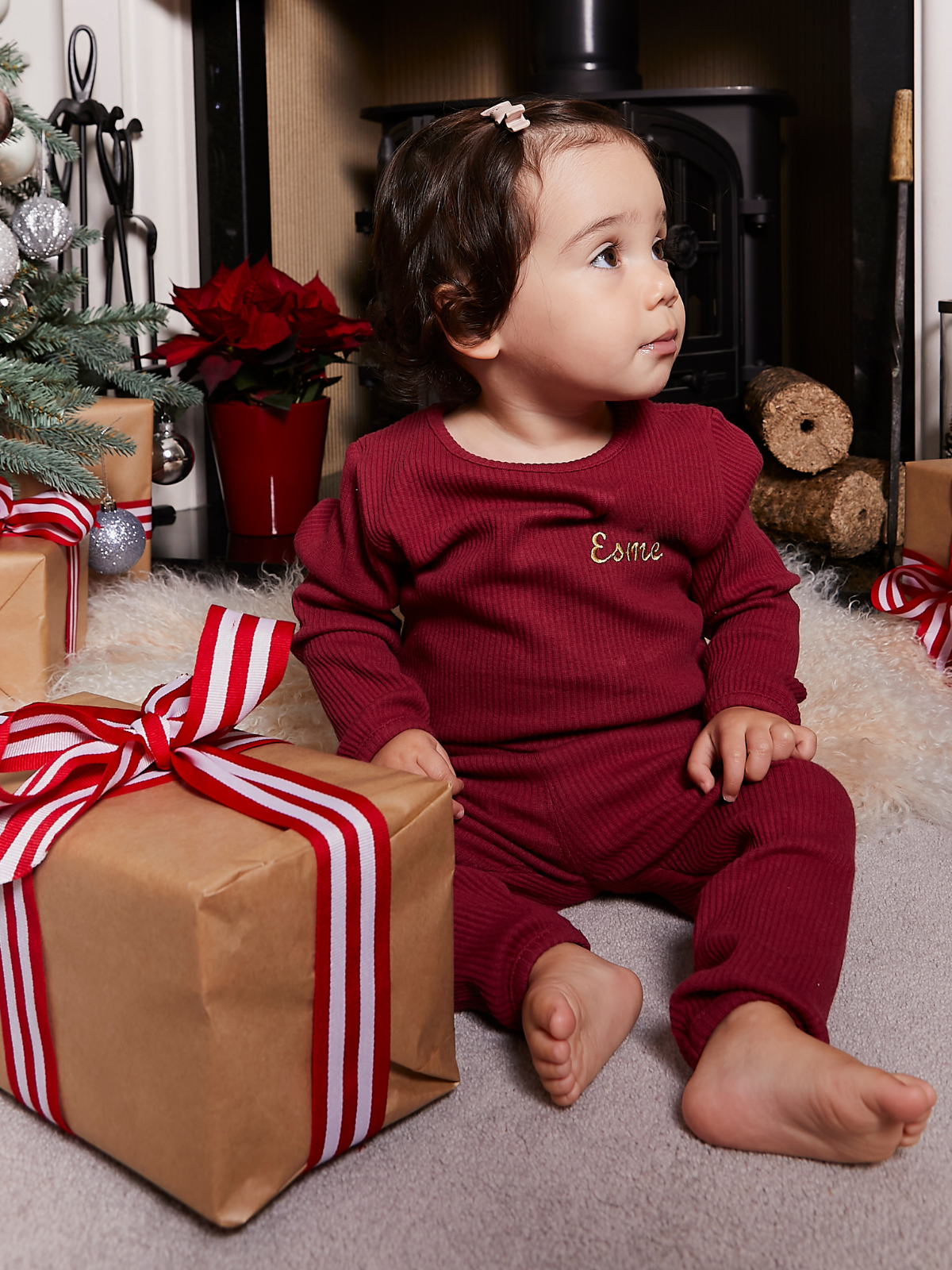 Personalised store baby loungewear