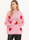 Heart Print Jumper
