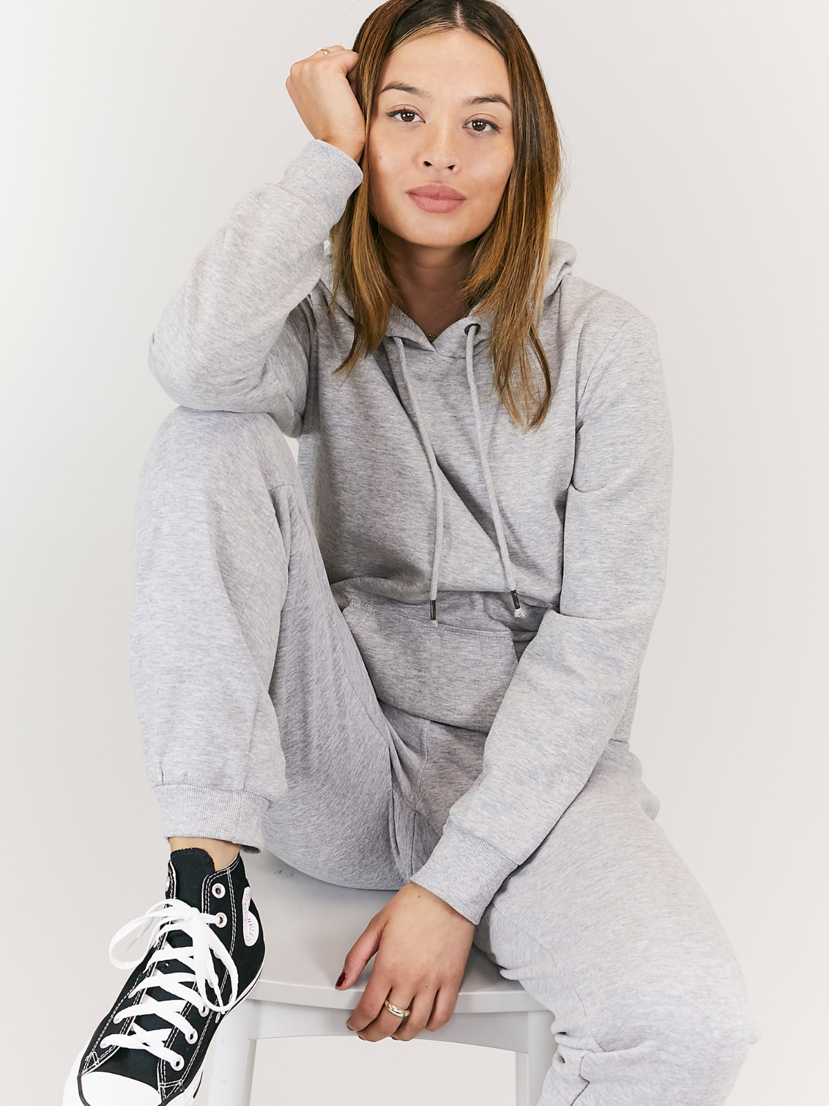 Shay Grey Classic Fit Hoodie