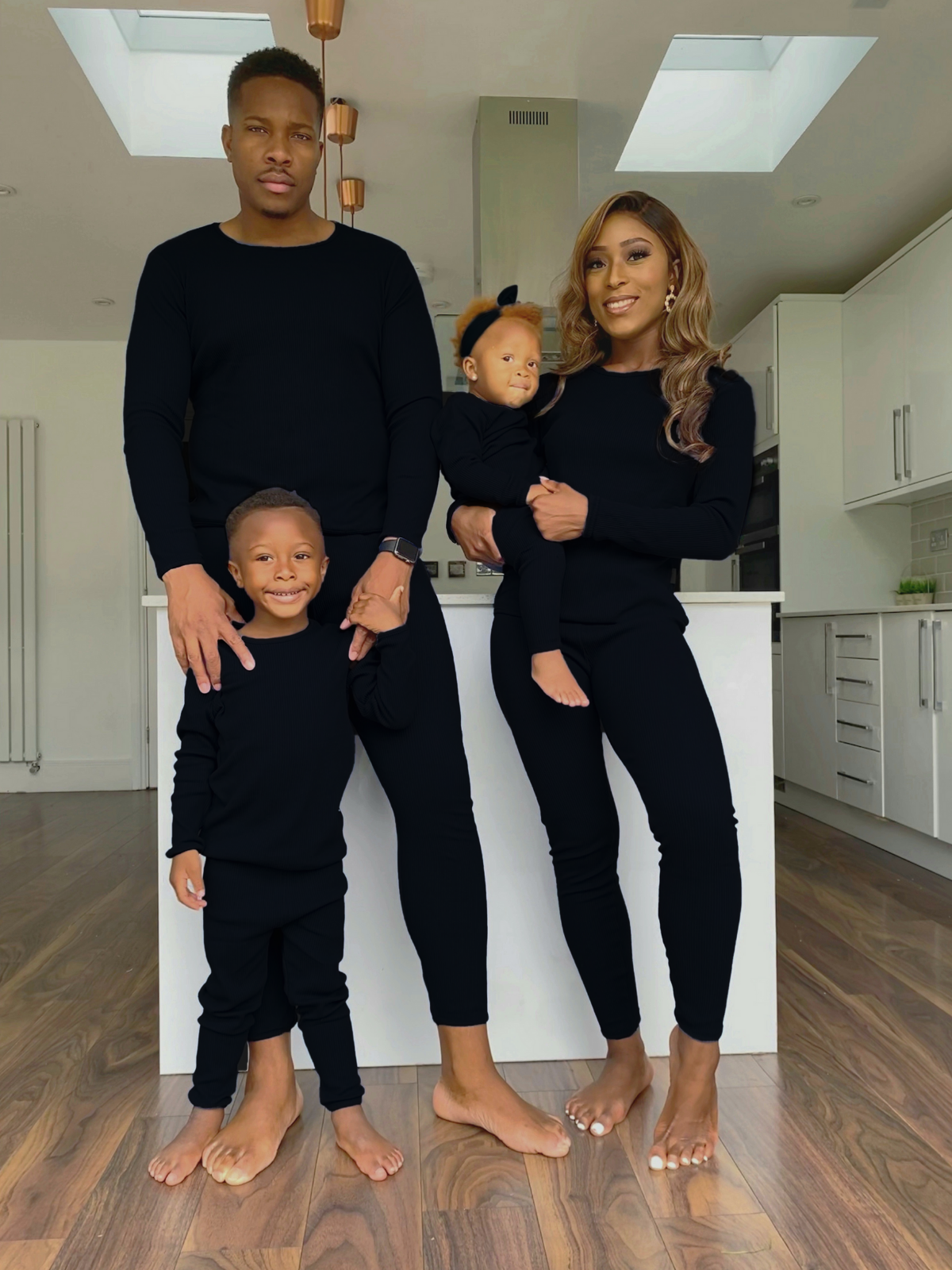 Womens black discount loungewear set