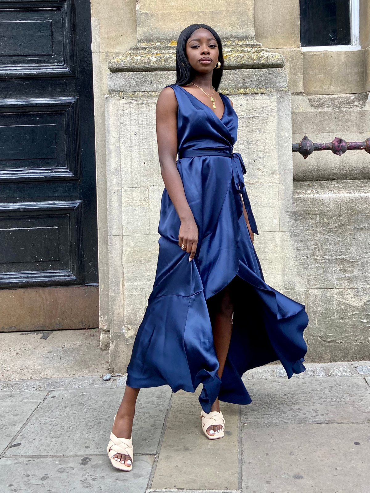 Navy Dresses Maxi Midi Wrap More Style Cheat