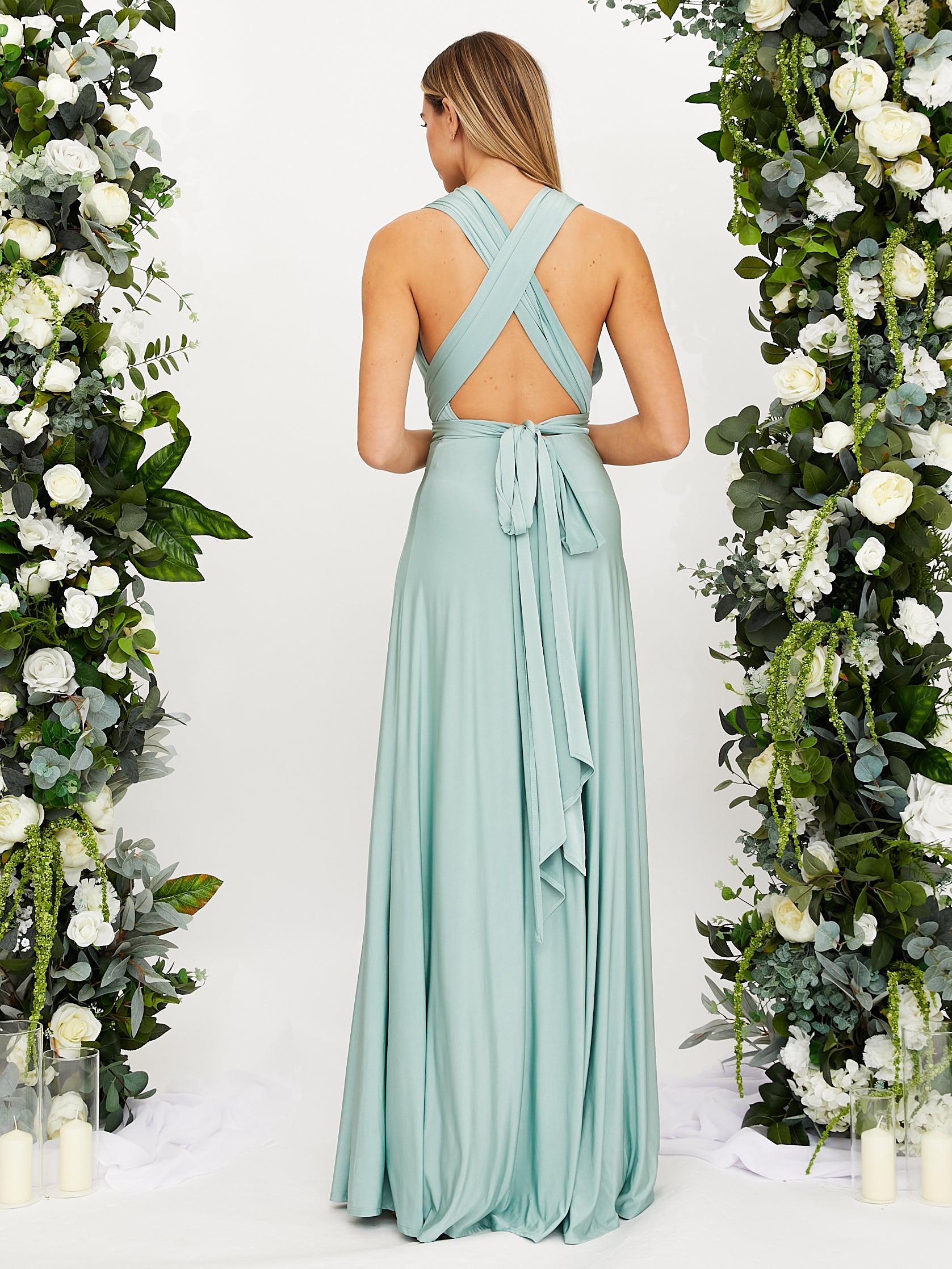 Sage Green Multiway Bridesmaid Dress