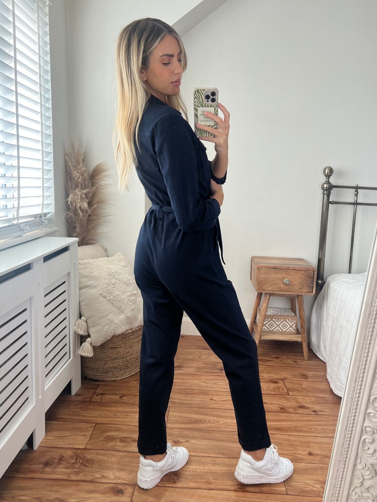Emma Utility Jumpsuit / Navy