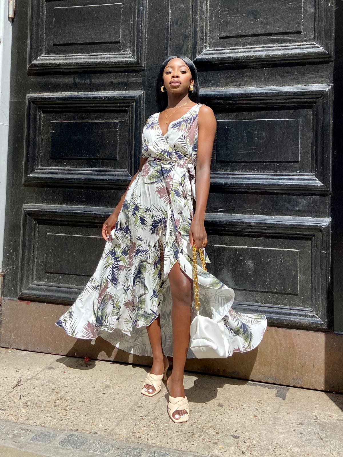 Palm hot sale midi dress